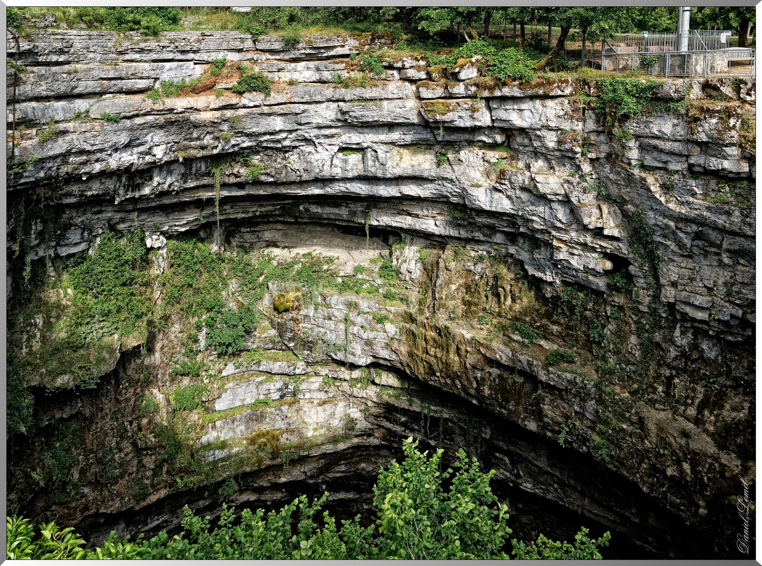 Paroi du gouffre