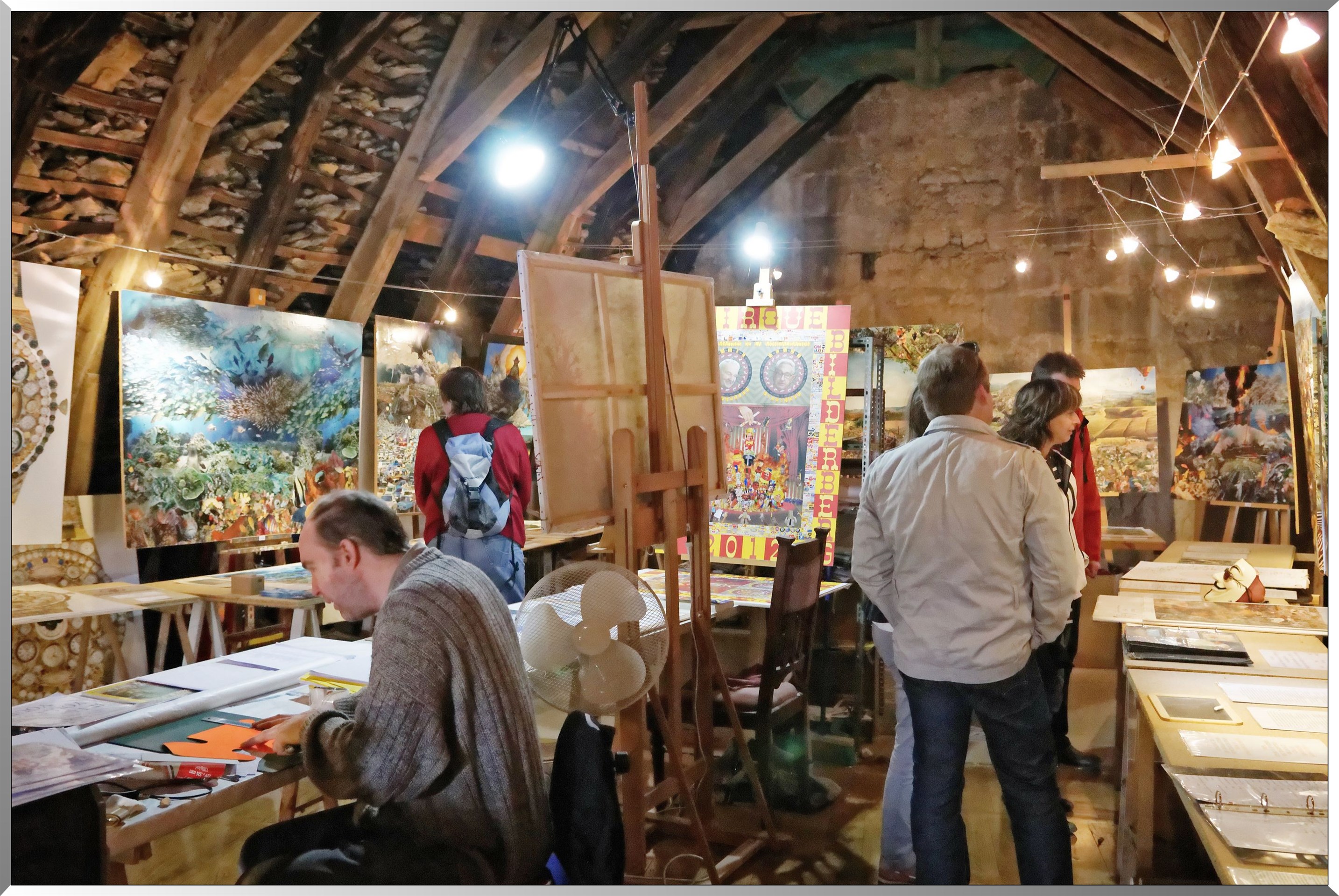 Adrian Kenyon - Artiste colleur