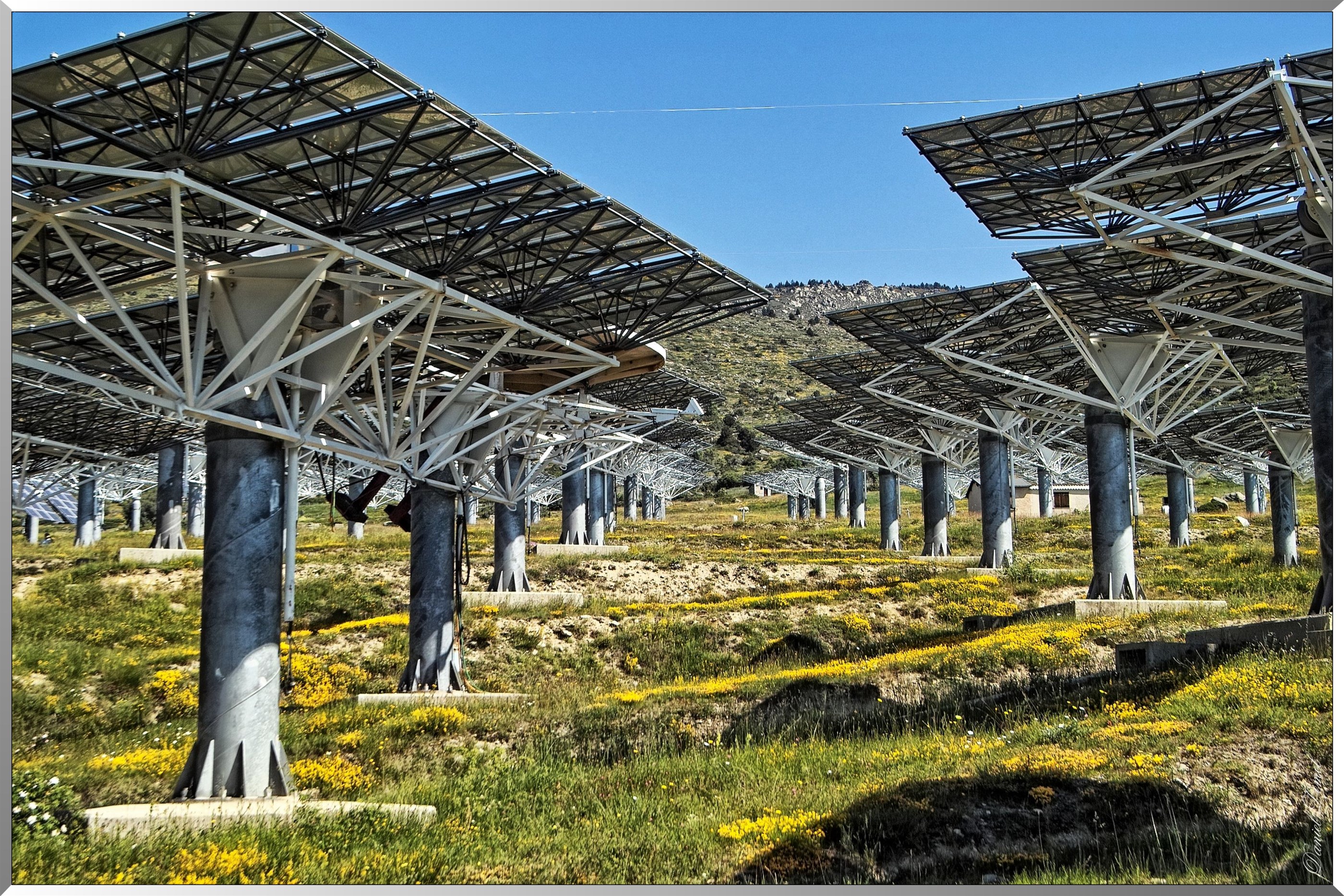 Miroirs de la Centrale Thémis de Targasonne