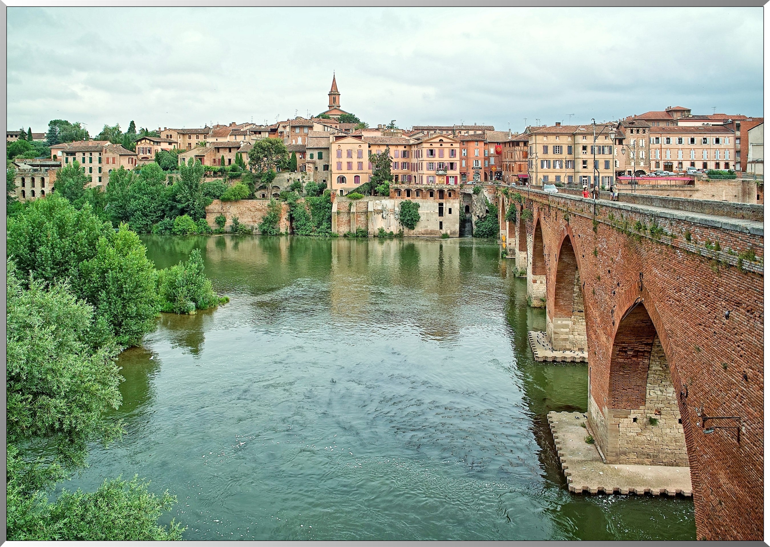 Le pont rive droite