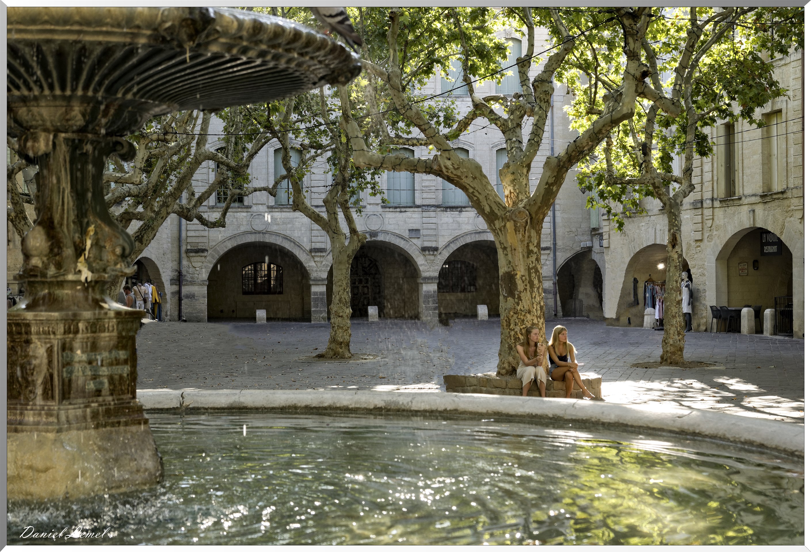 La Place aux herbes - Fontaine