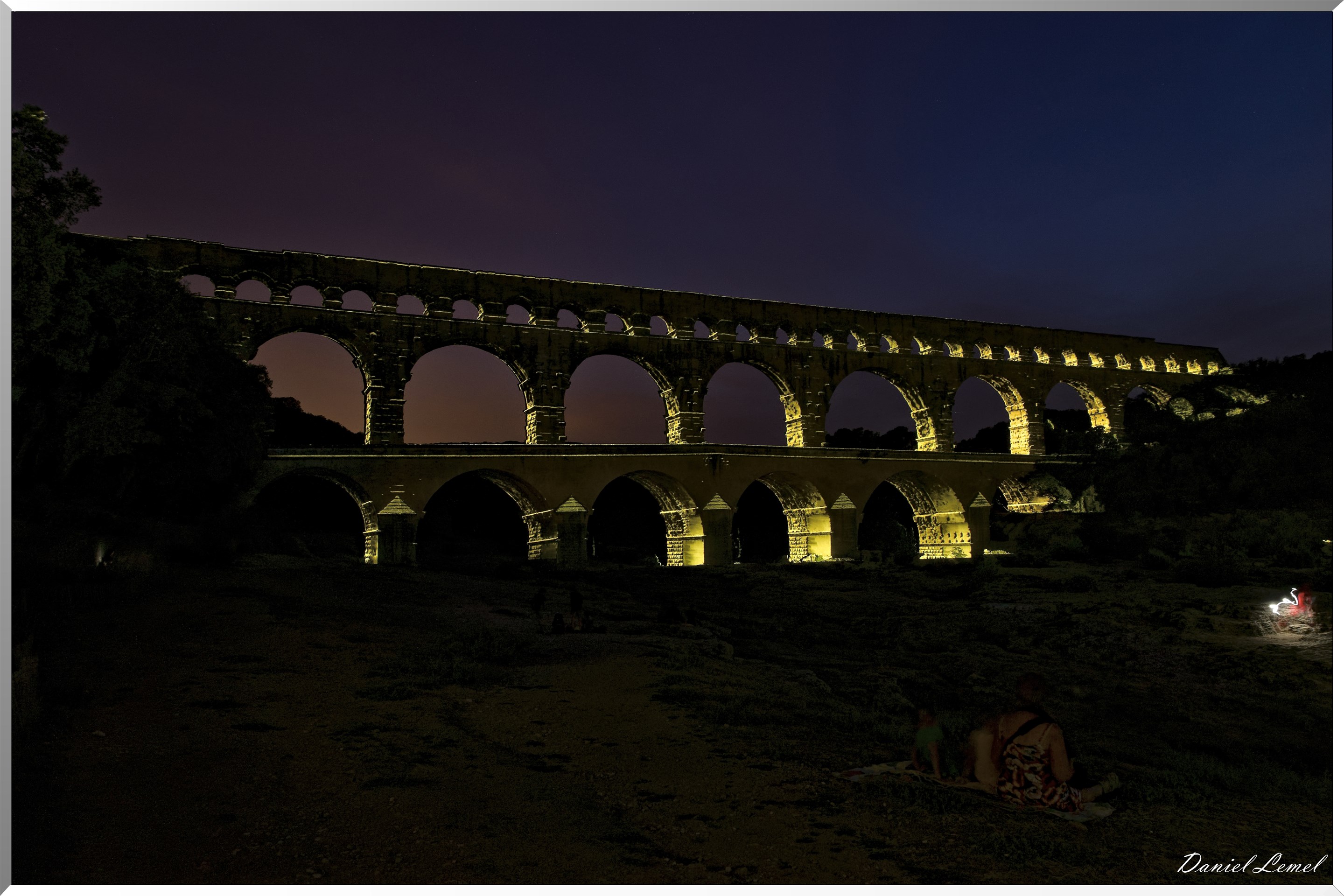 Le pont la nuit