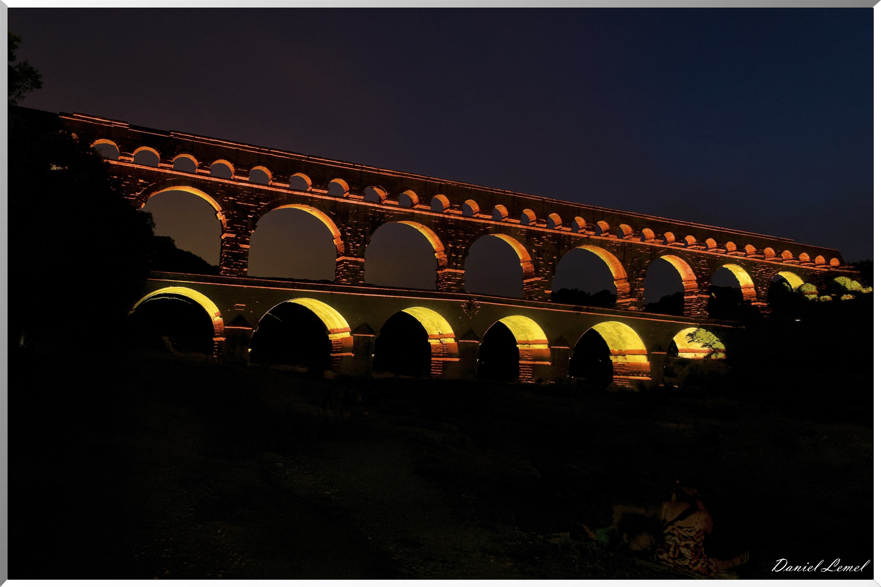 Le pont la nuit