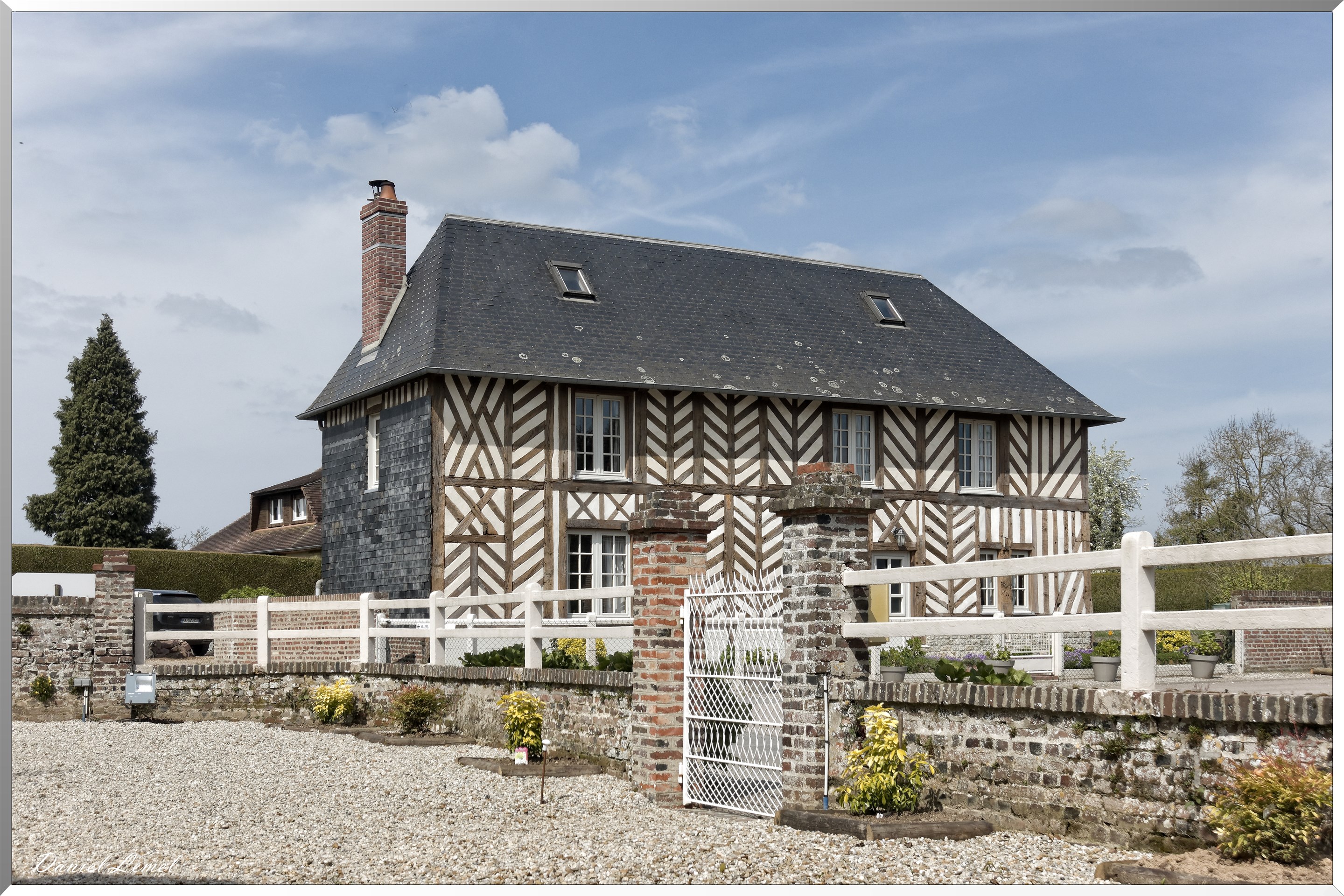 Maison à colombages