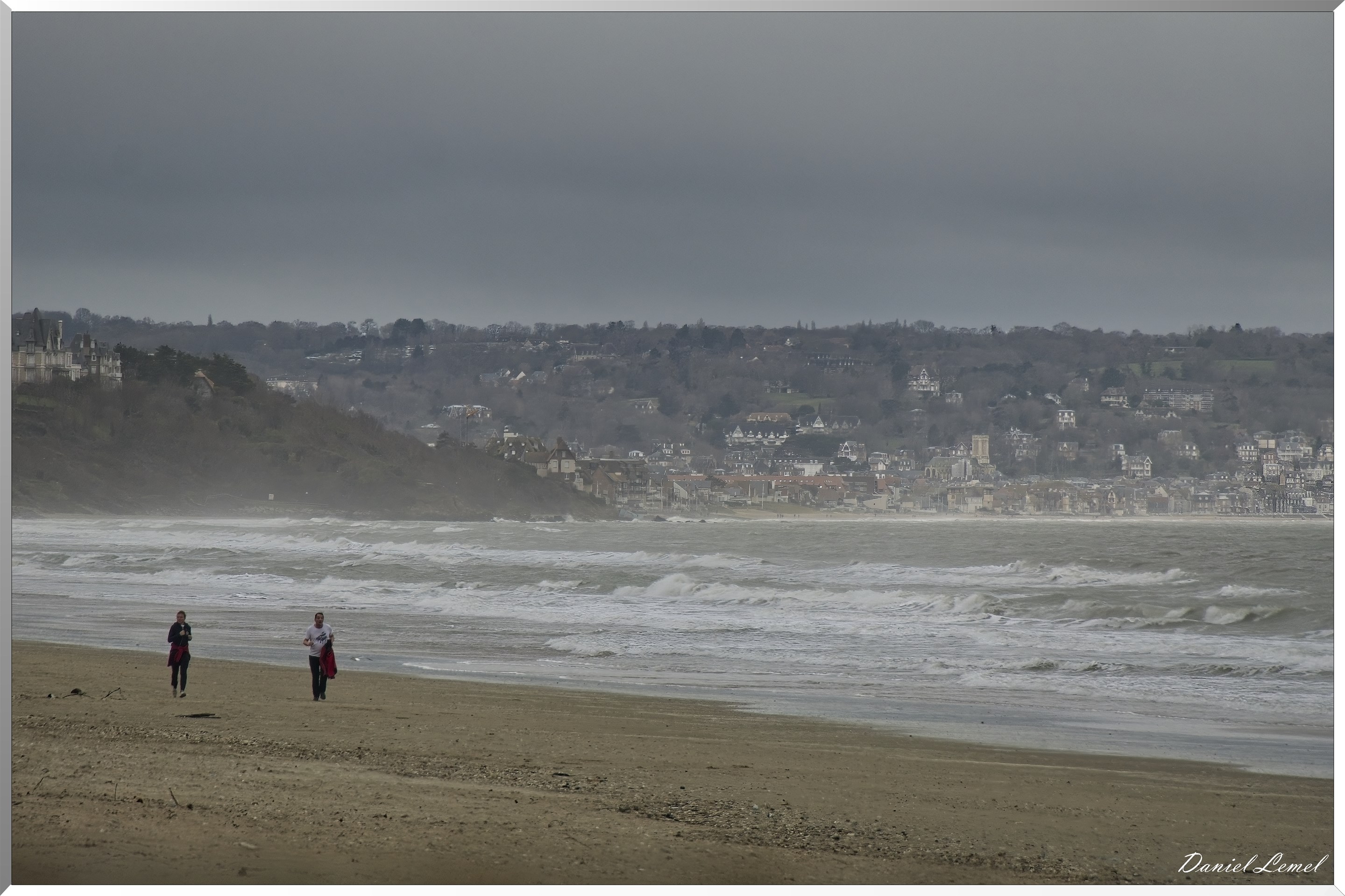 Vue sur Blonville et Villers-sur-Mer