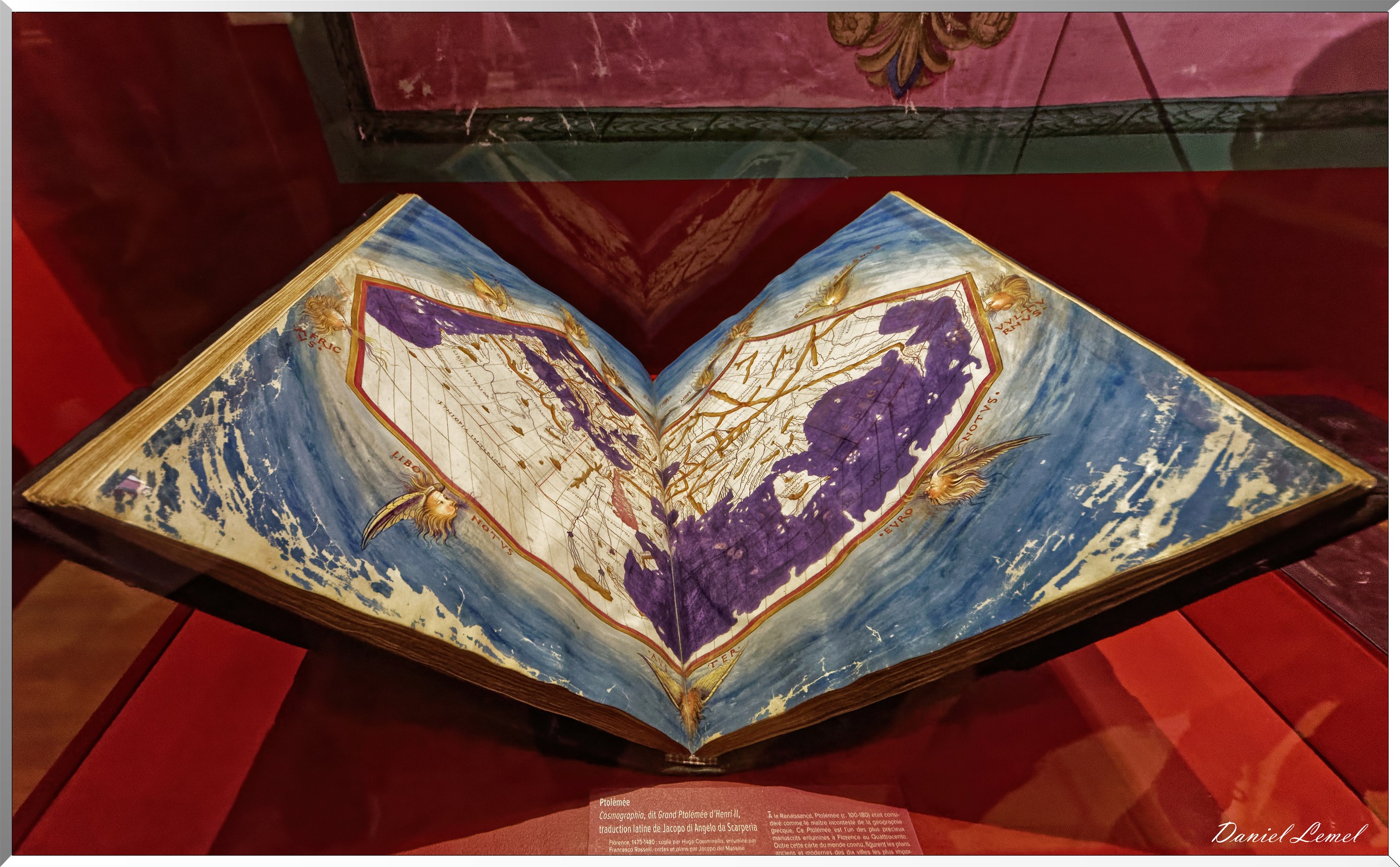 Livre 'Ptolémée Cosmographia'