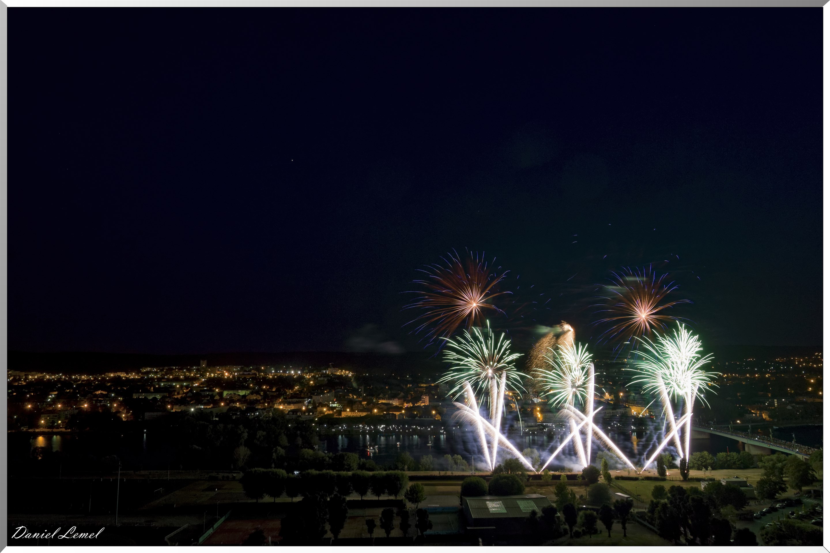 Feux d'artifices du 13 Juillet 2018 - Vernon