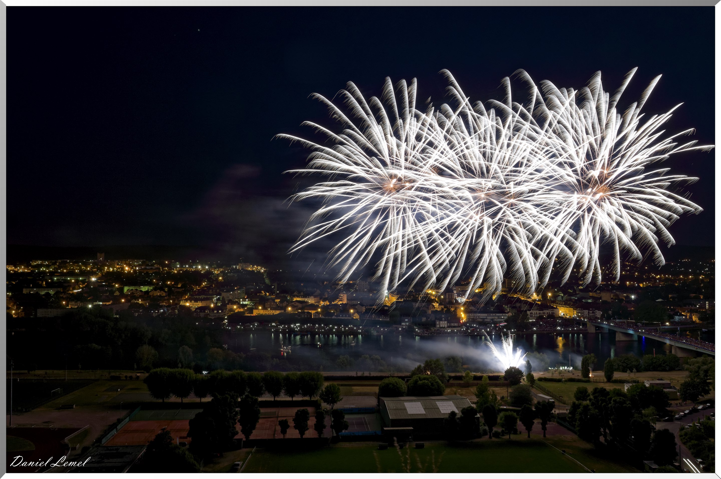 Feux d'artifices du 13 Juillet 2018 - Vernon