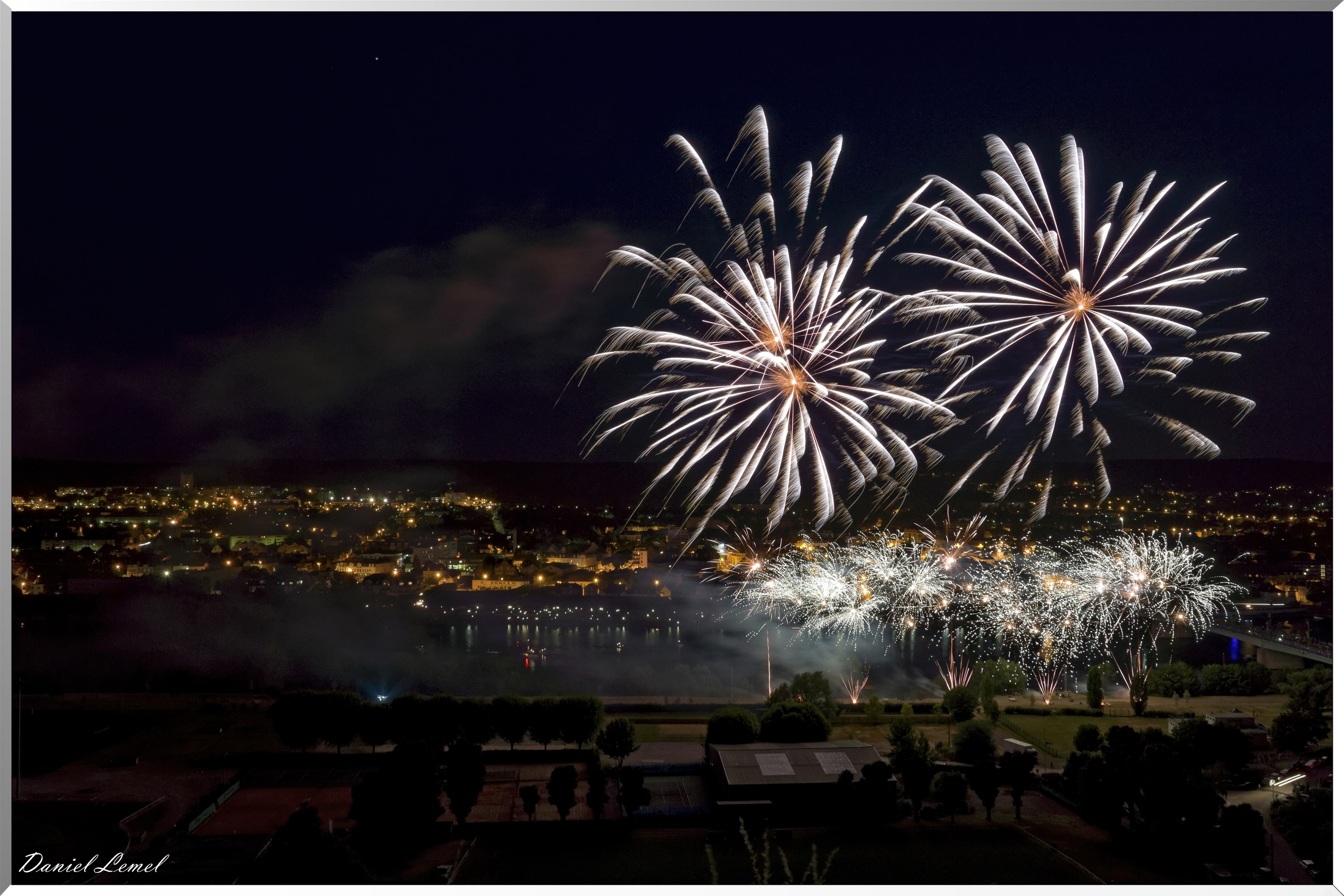 Feux d'artifices du 13 Juillet 2018 - Vernon