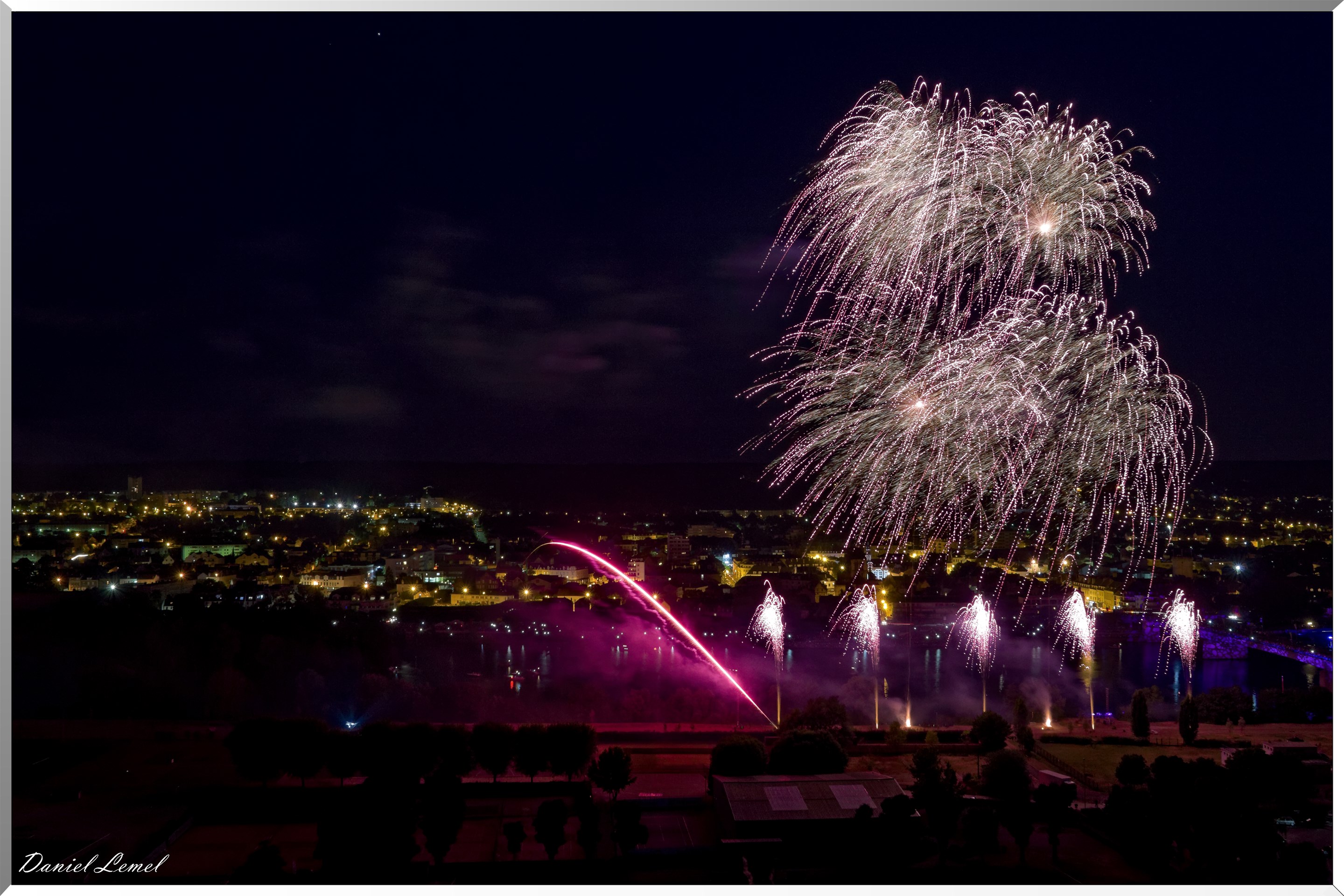 Feux d'artifices du 13 Juillet 2018 - Vernon