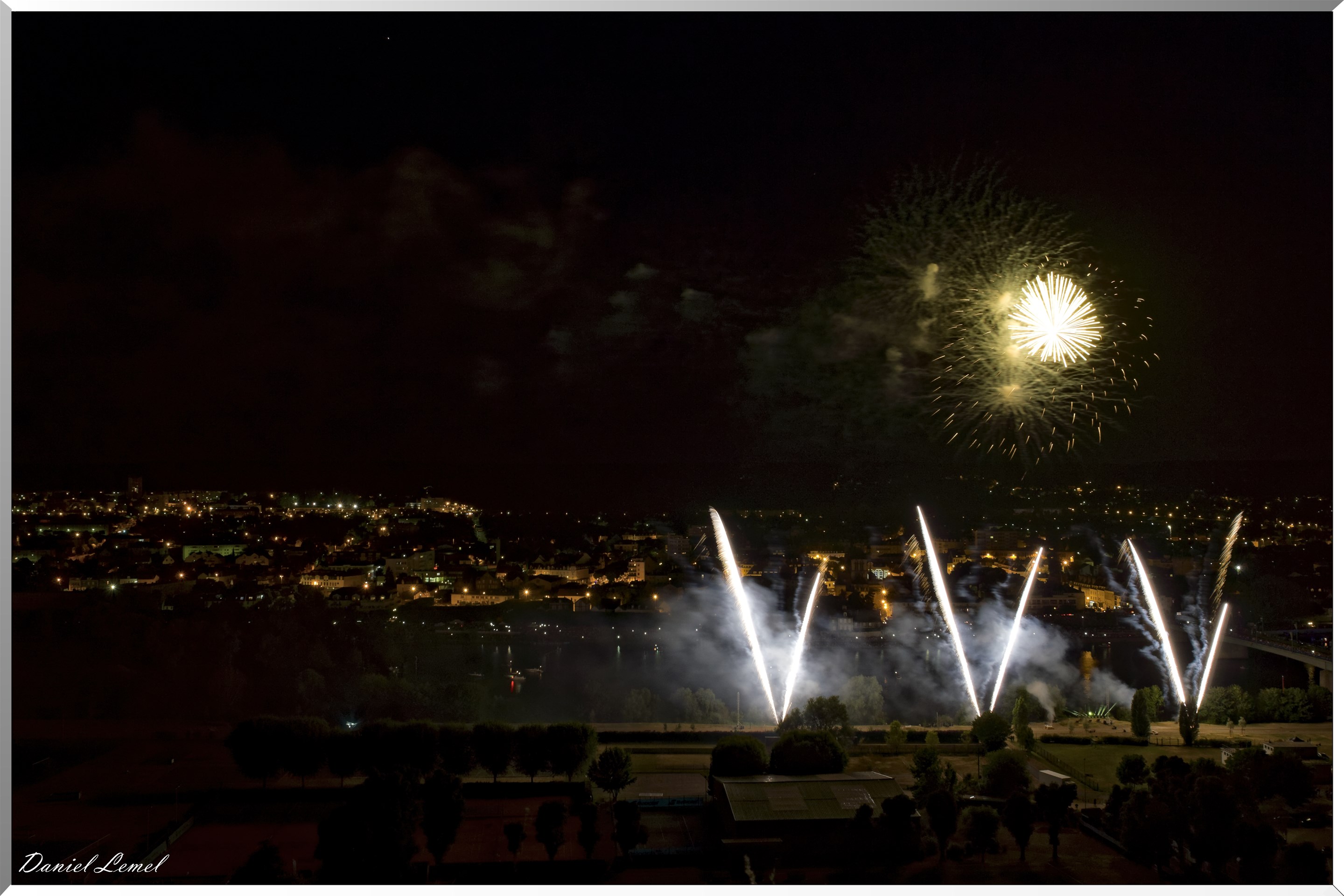 Feux d'artifices du 13 Juillet 2018 - Vernon