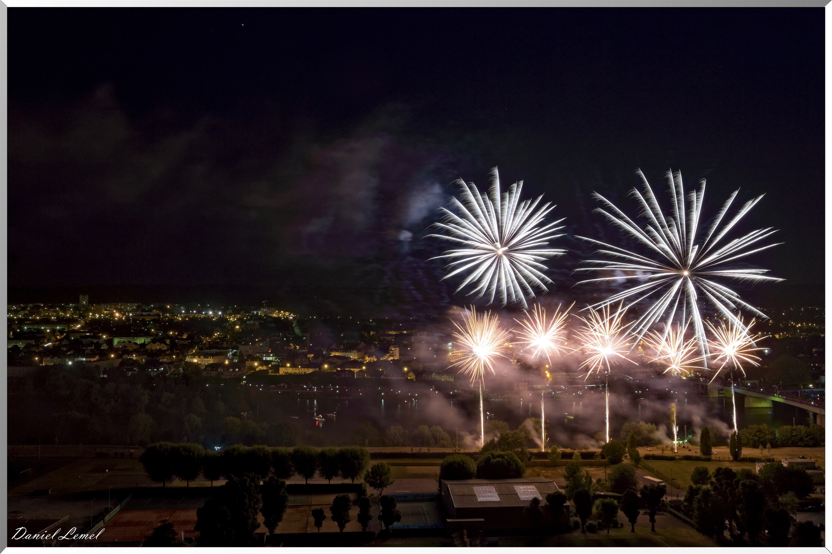 Feux d'artifices du 13 Juillet 2018 - Vernon