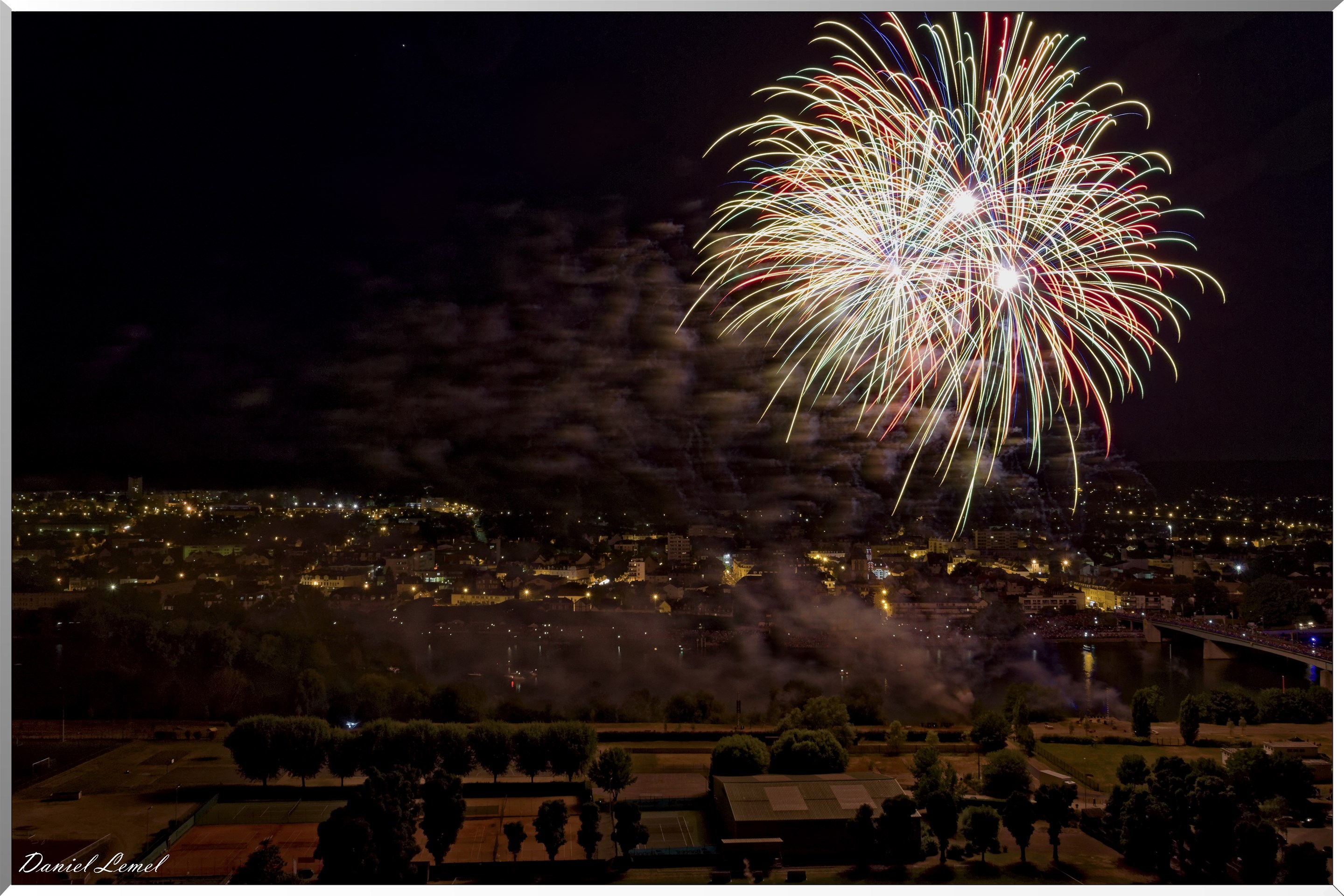 Feux d'artifices du 13 Juillet 2018 - Vernon