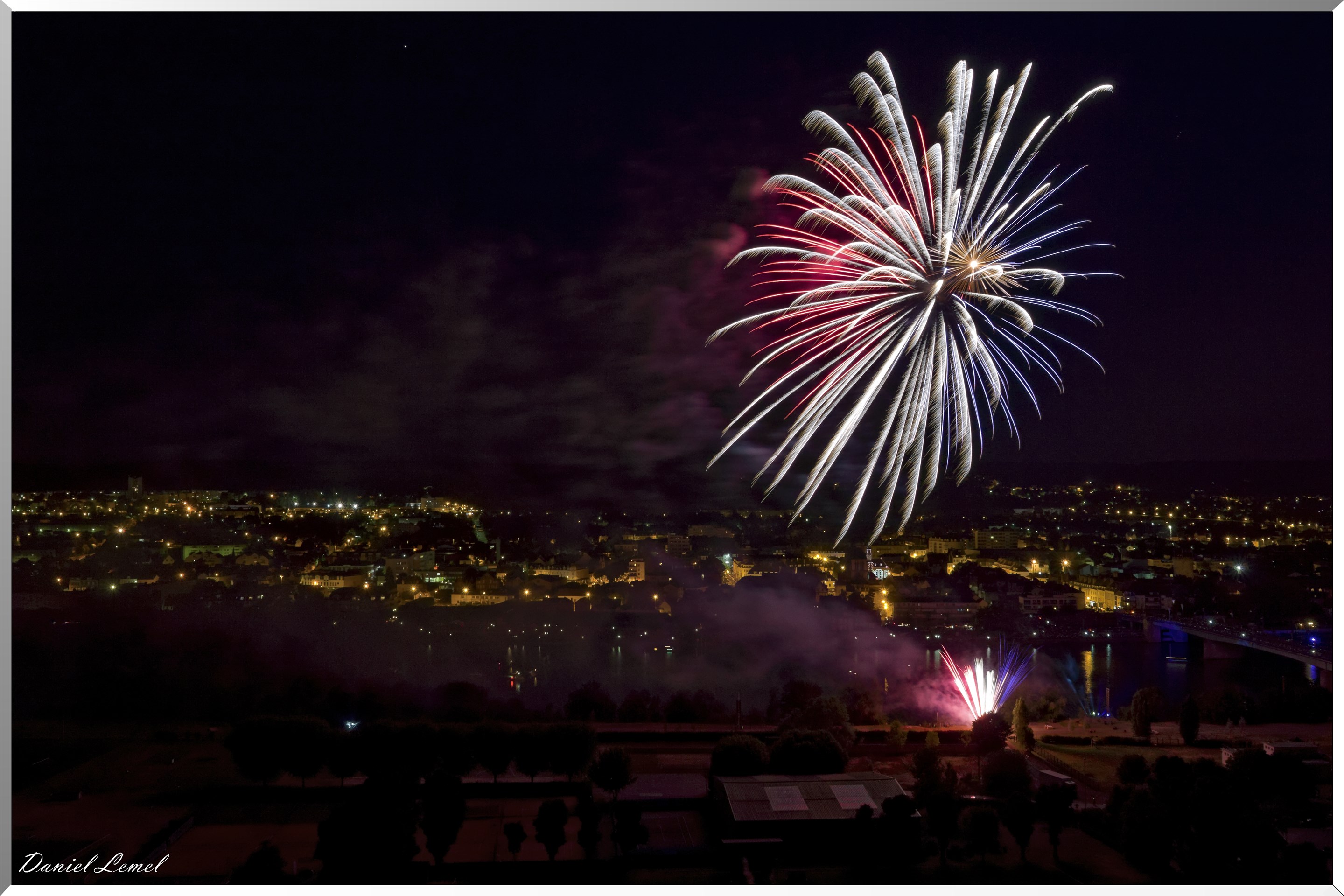 Feux d'artifices du 13 Juillet 2018 - Vernon
