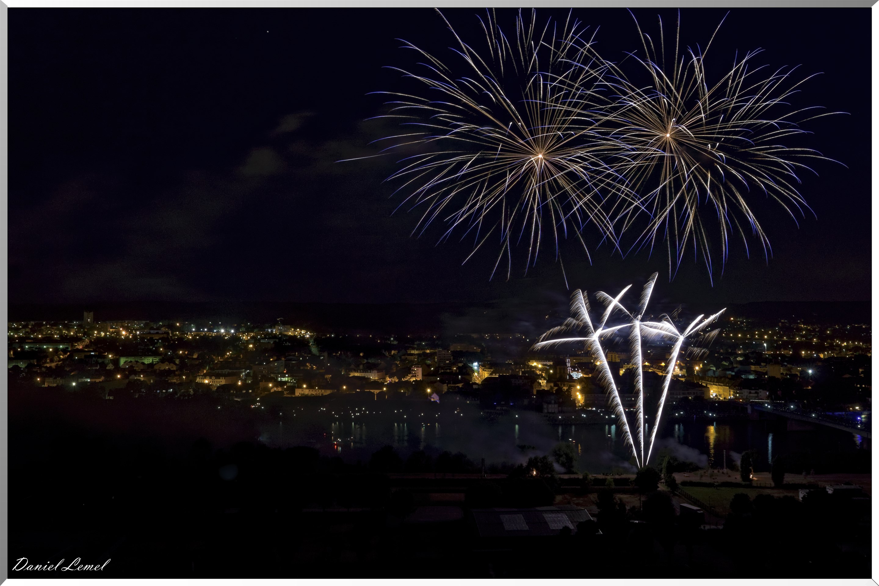 Feux d'artifices du 13 Juillet 2018 - Vernon