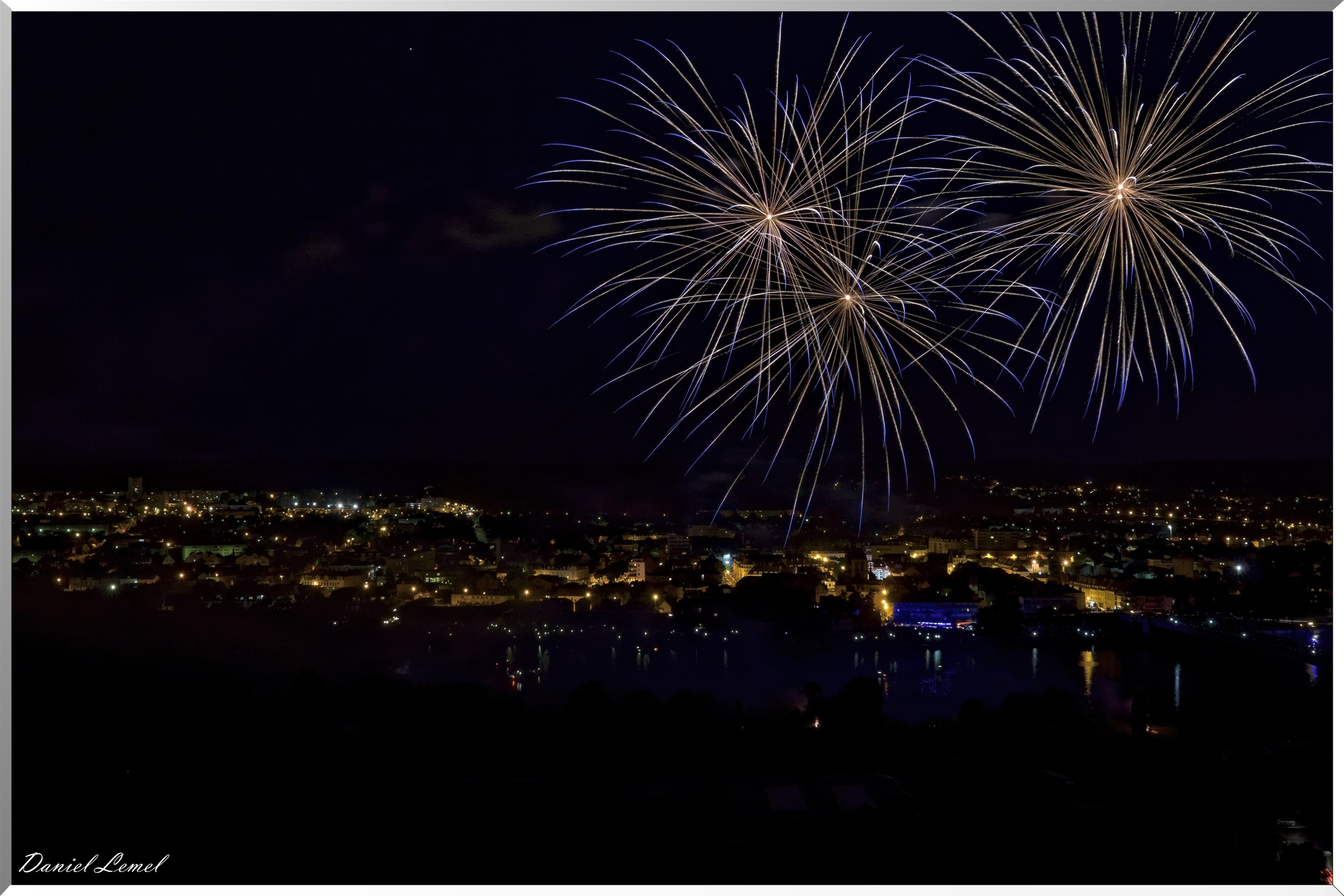 Feux d'artifices du 13 Juillet 2018 - Vernon