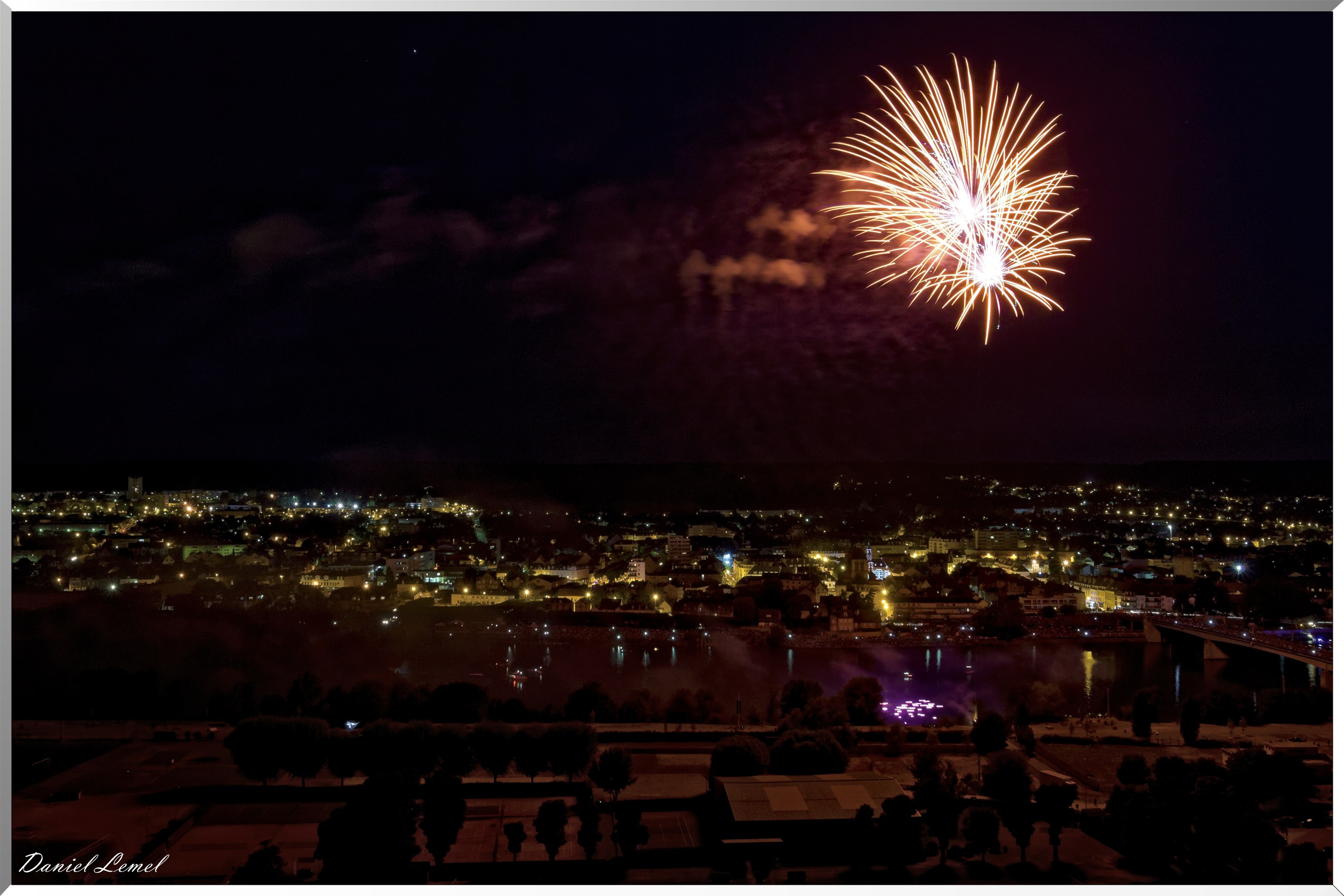 Feux d'artifices du 13 Juillet 2018 - Vernon