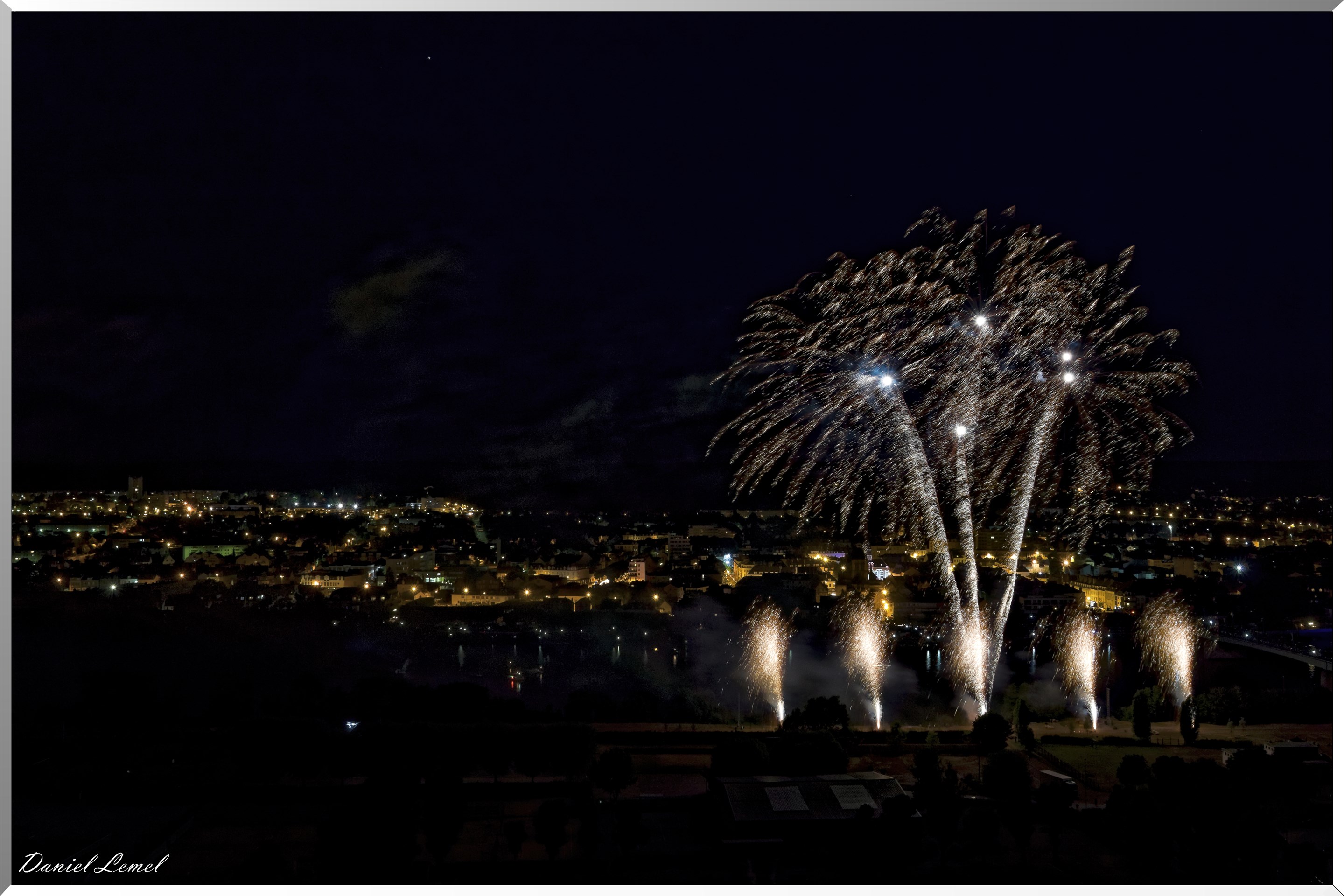 Feux d'artifices du 13 Juillet 2018 - Vernon