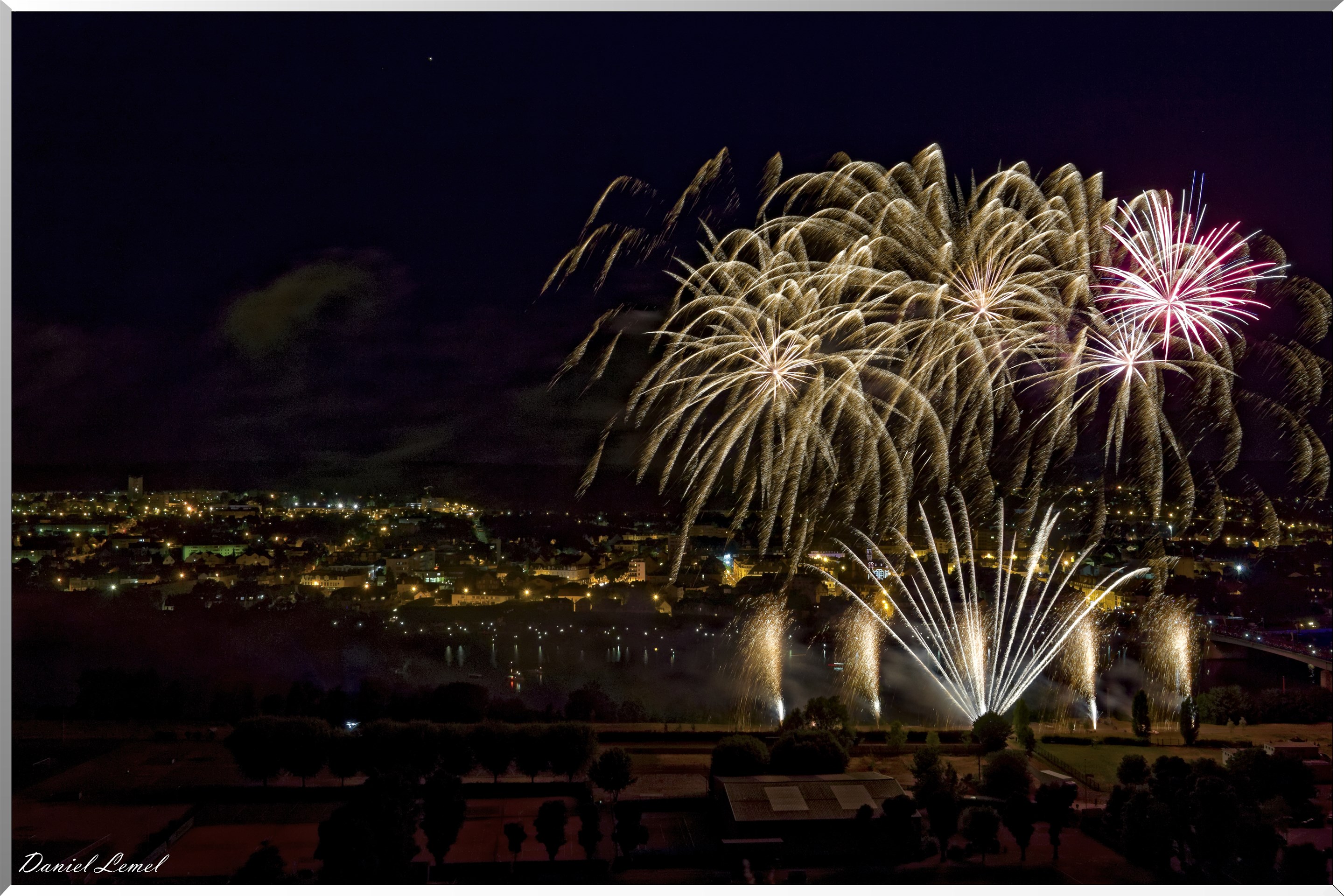 Feux d'artifices du 13 Juillet 2018 - Vernon