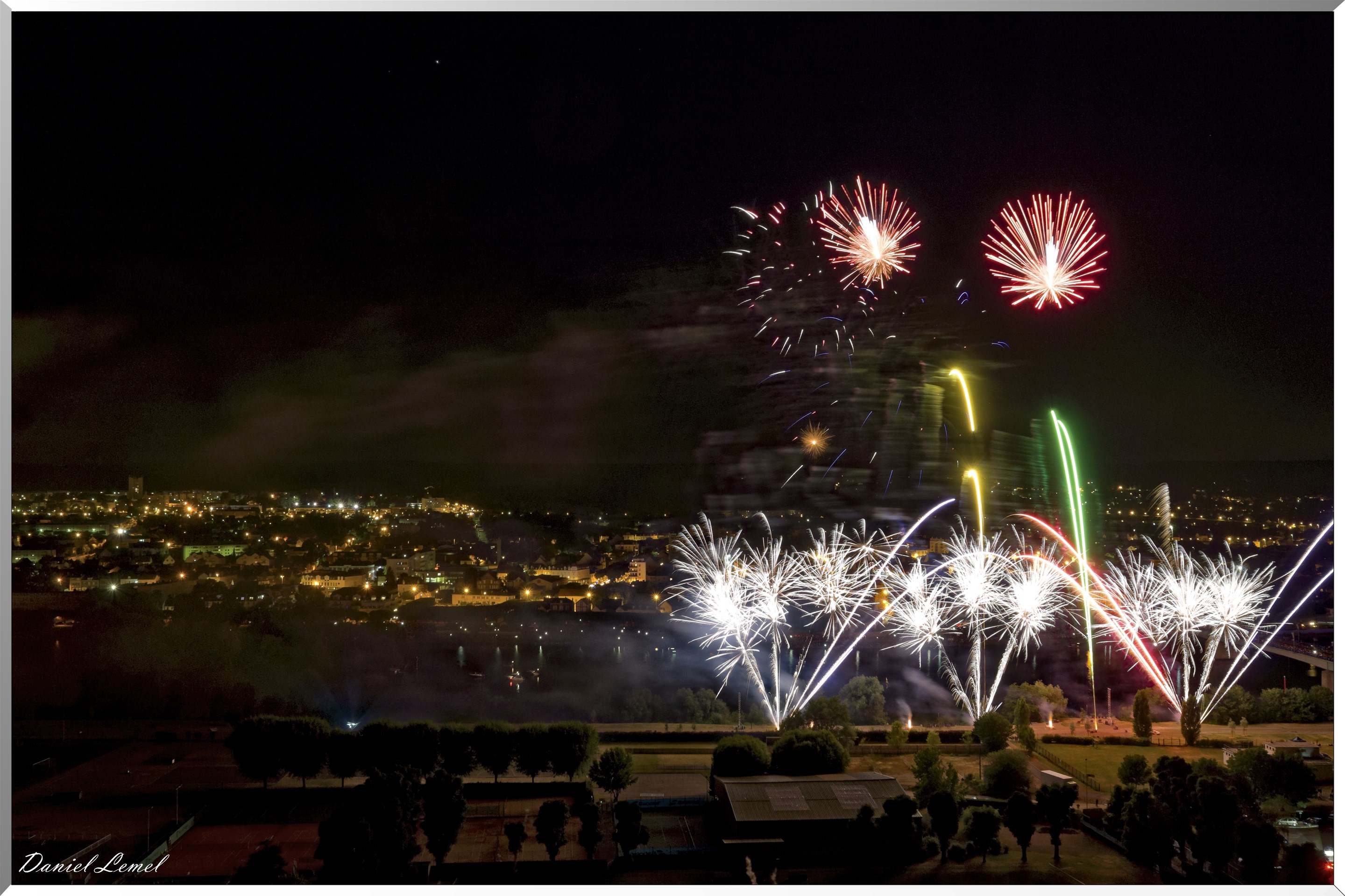 Feux d'artifices du 13 Juillet 2018 - Vernon