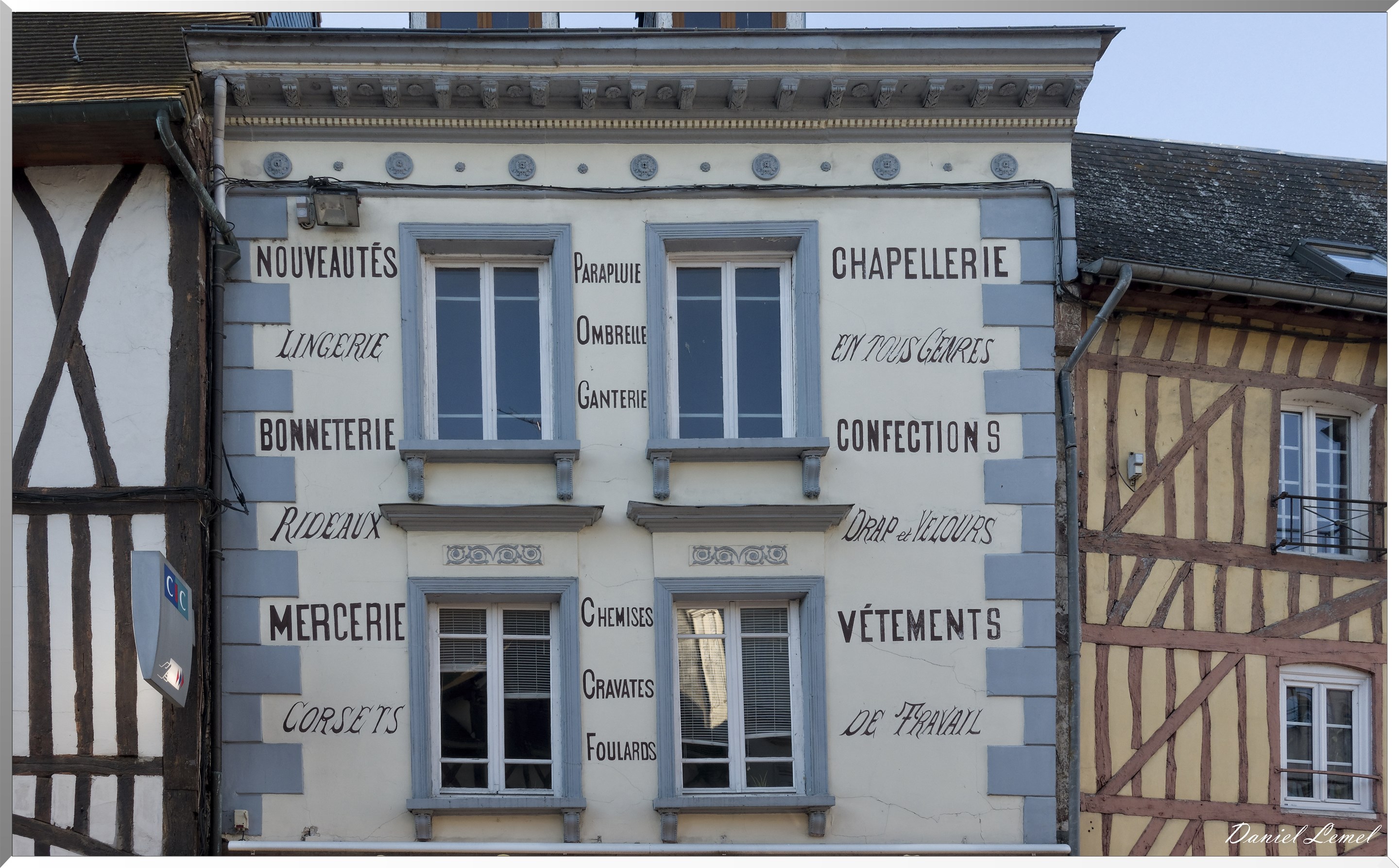 Façade de maison ancienne