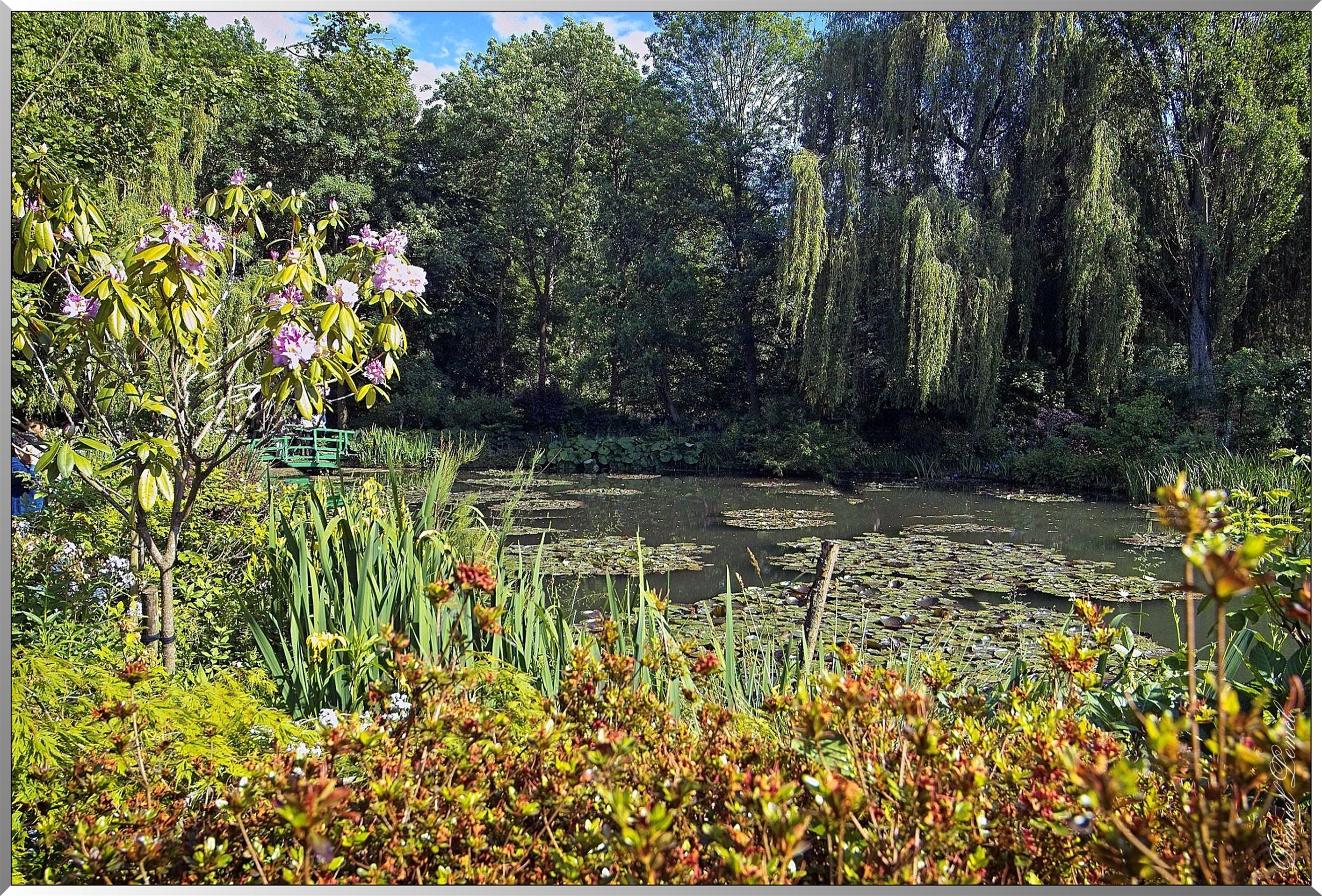 Giverny - la maison de Claude monet - 30 Mai 2004