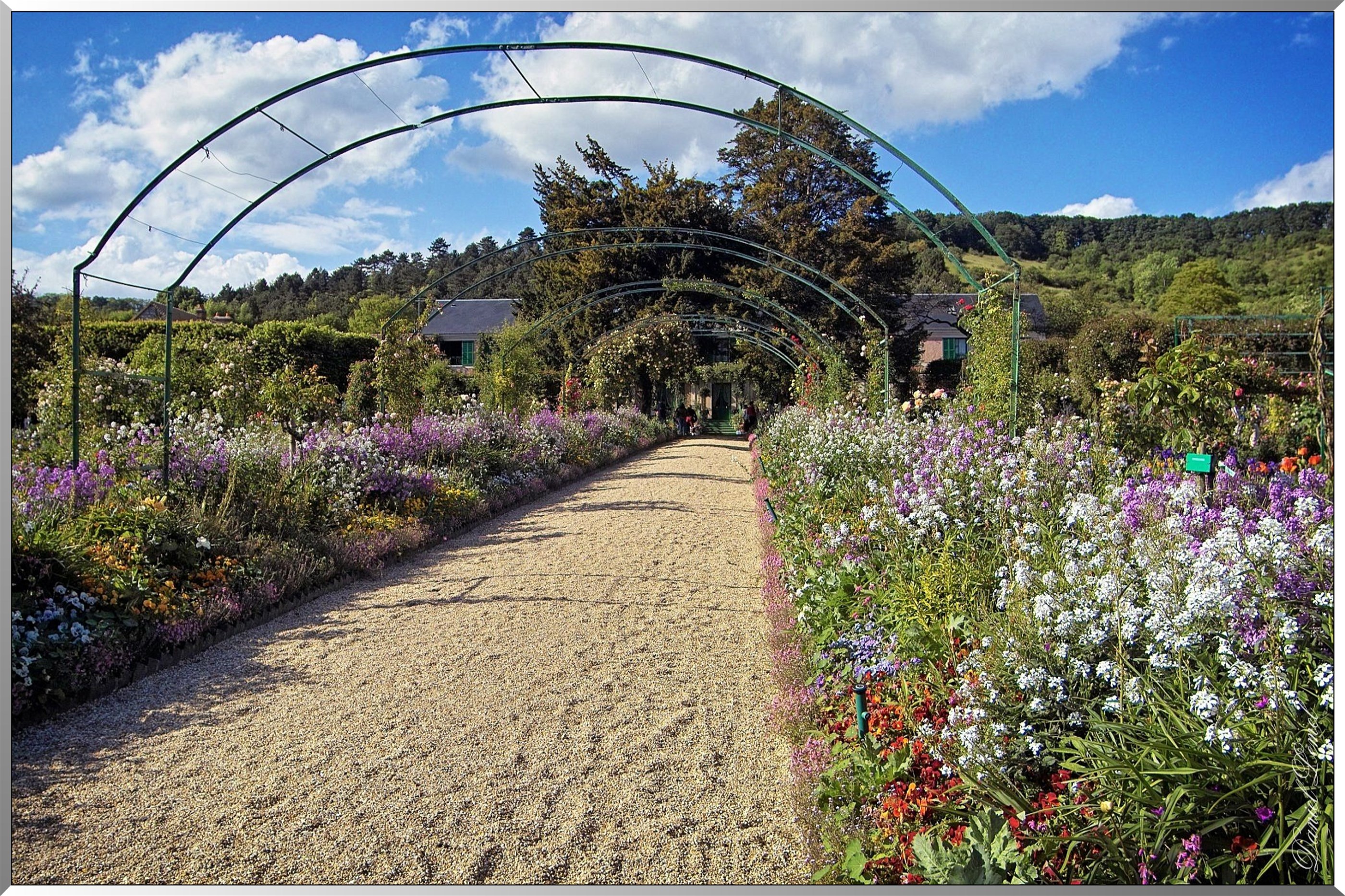 Giverny - la maison de Claude monet - 30 Mai 2004