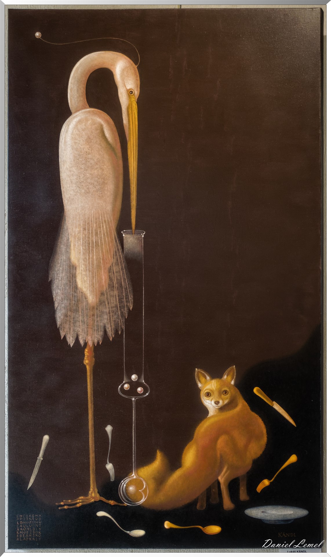 "Le Renard et la Cigogne - Livre I - Fable XVIII" - Lukáš KÁNDL