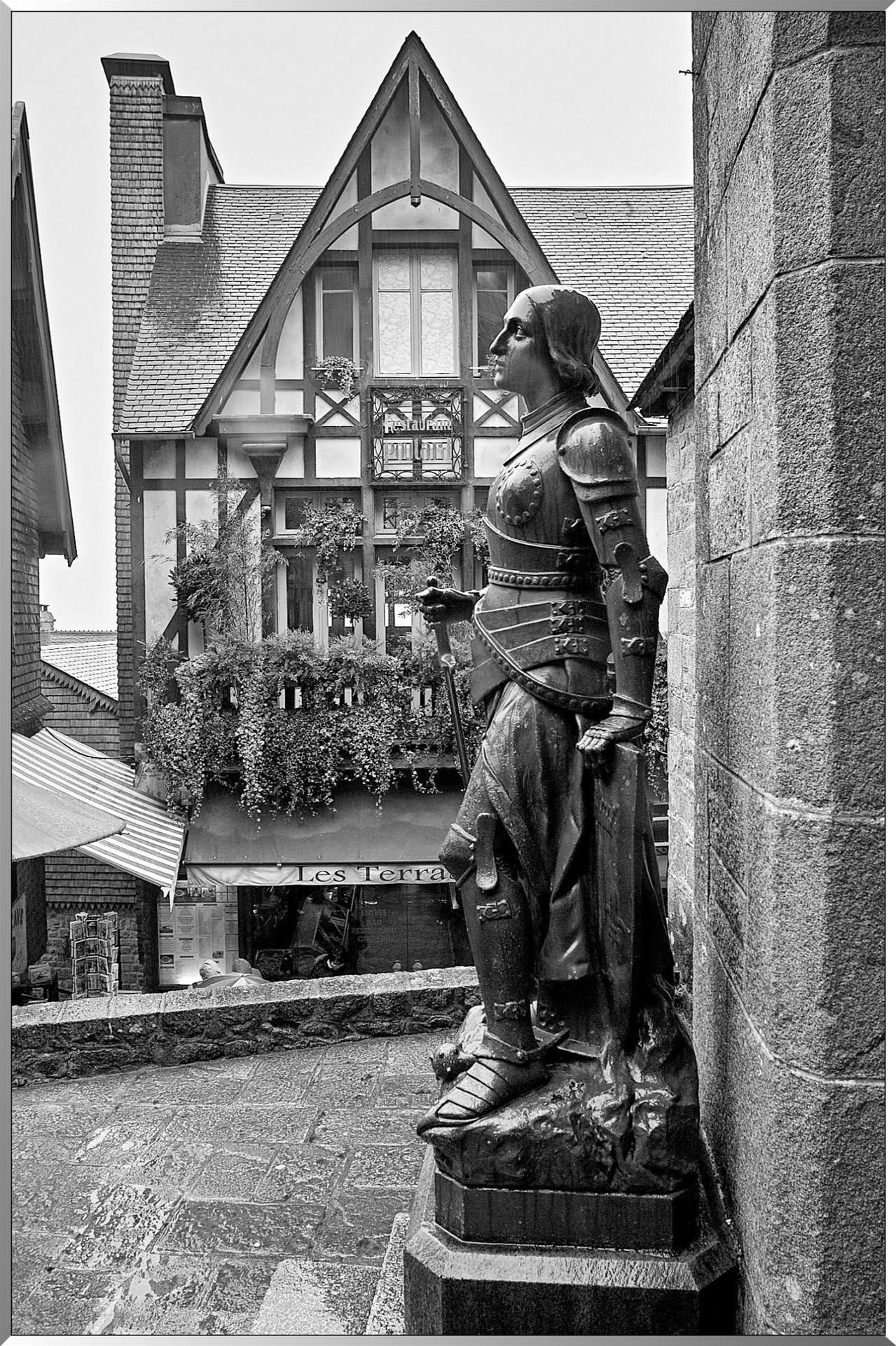 Mont Saint-Michel - Statut Sainte Jeanne d'Arc