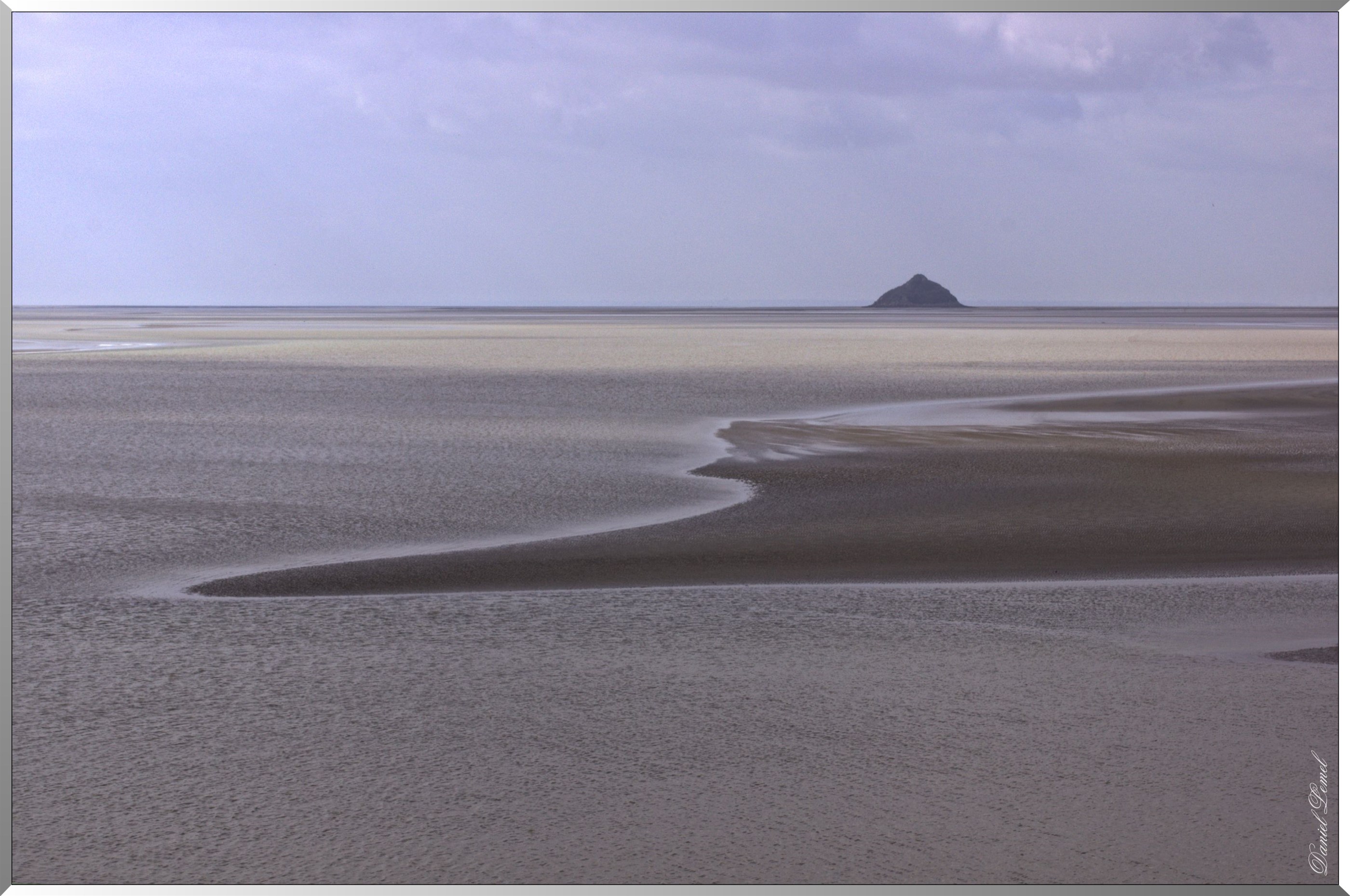Le rocher de Tombelaine