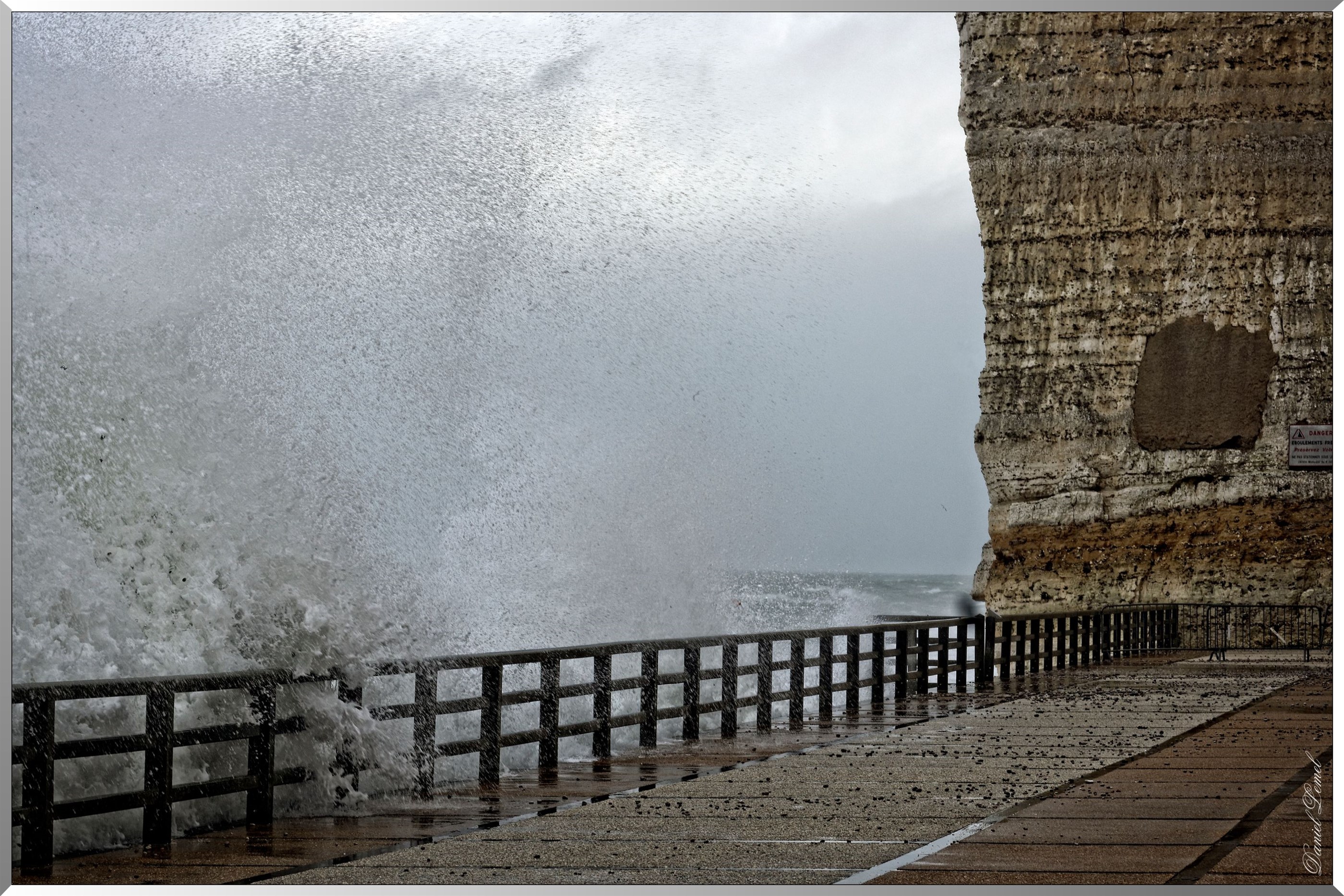 Tempête et hautes marées