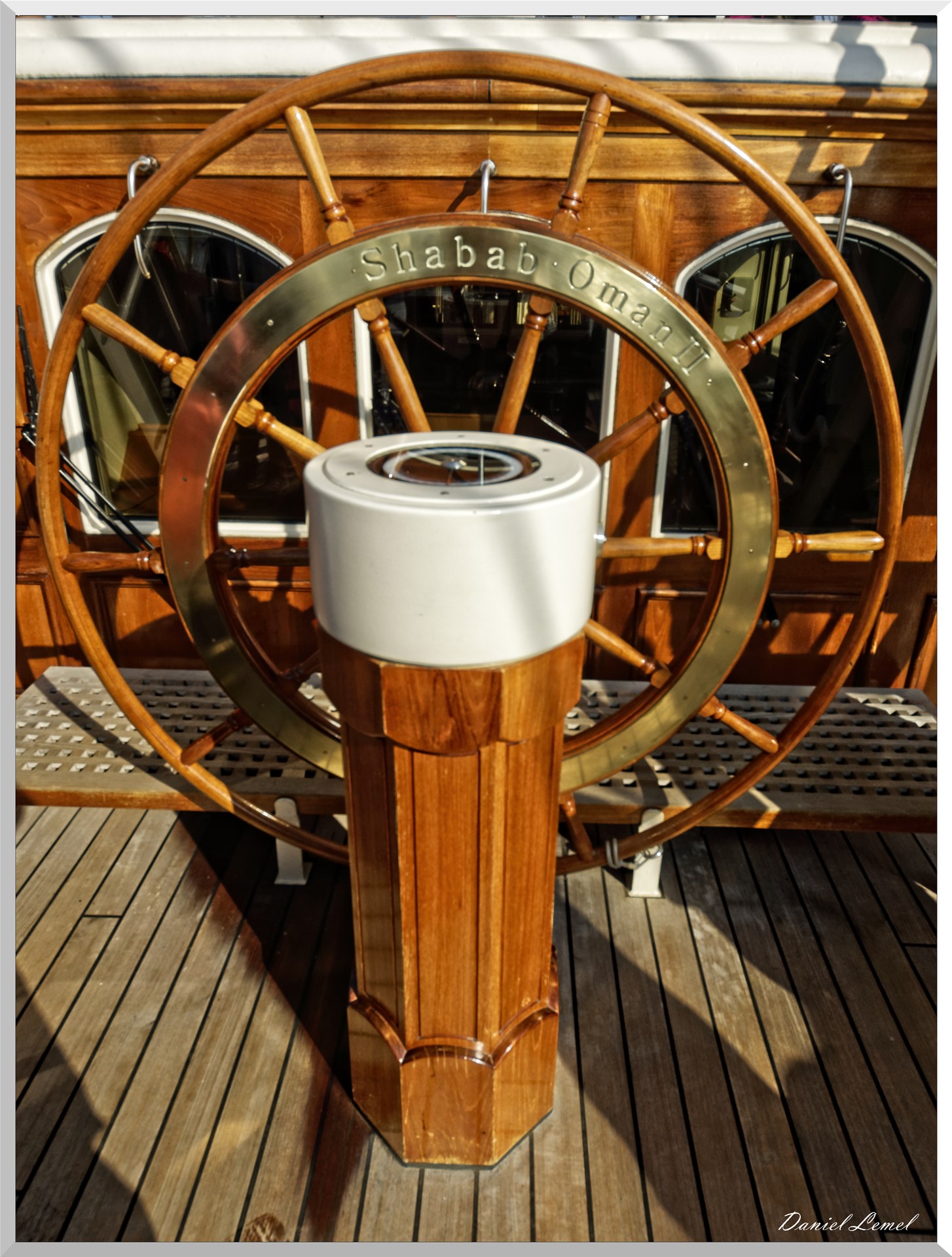 Le Shabab Oman II - La barre