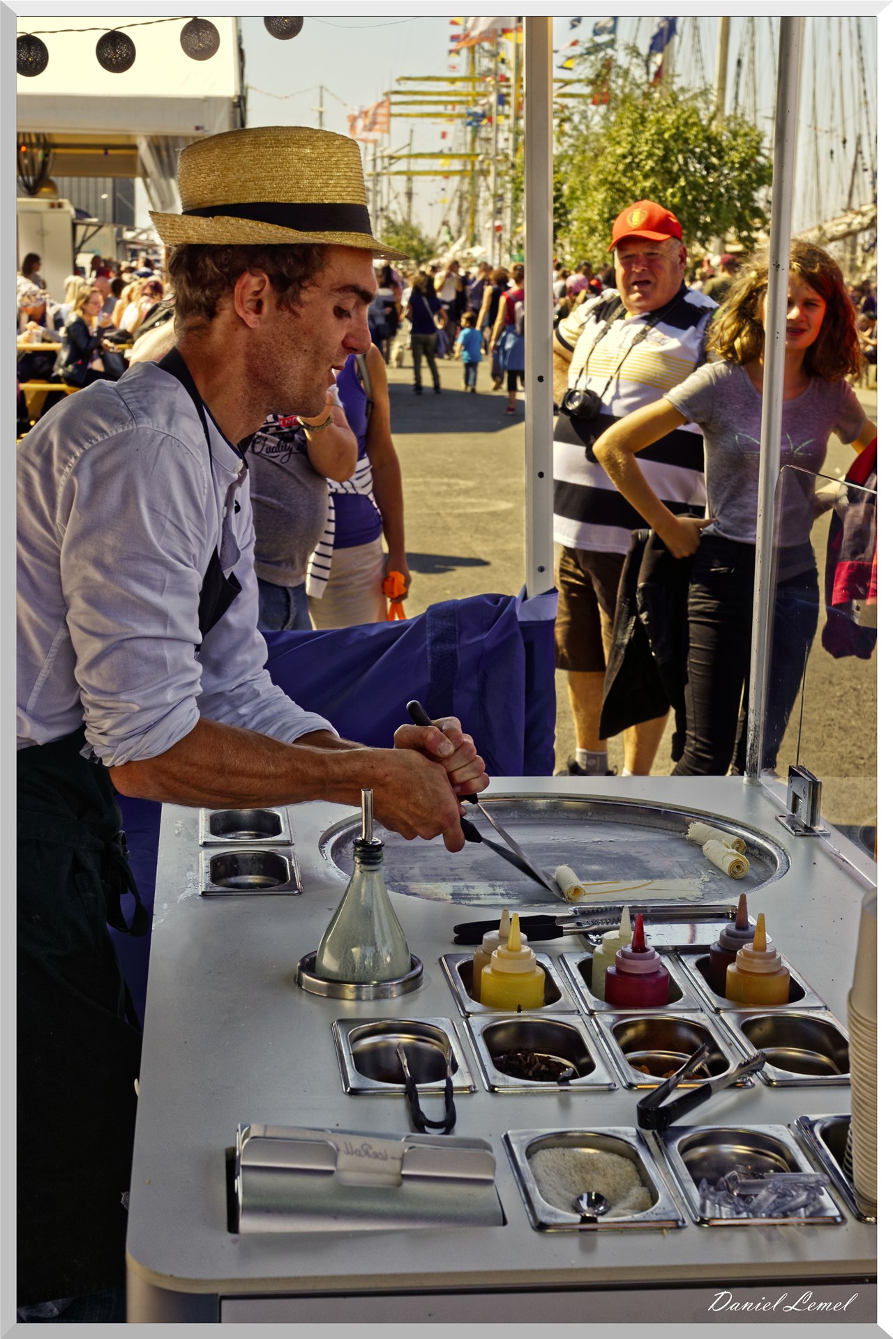 Ice roll -Crème glacée