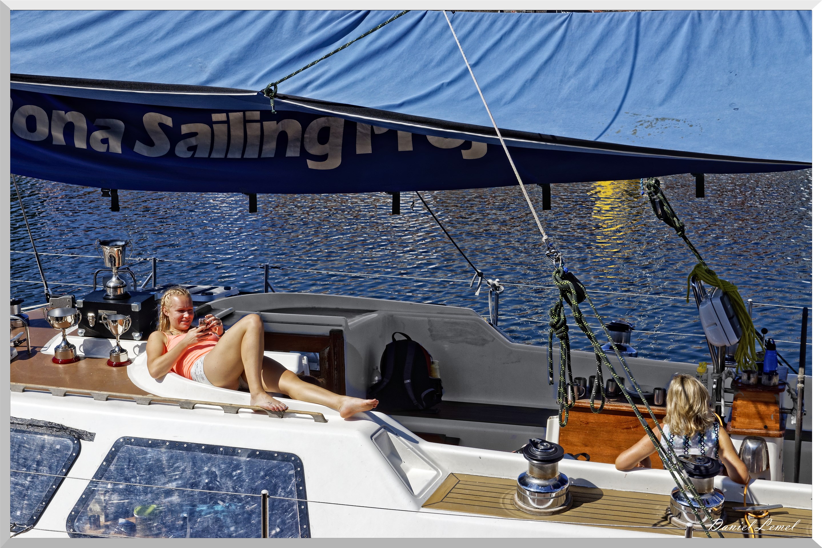 Bronzage sur le Peter Von Danzig