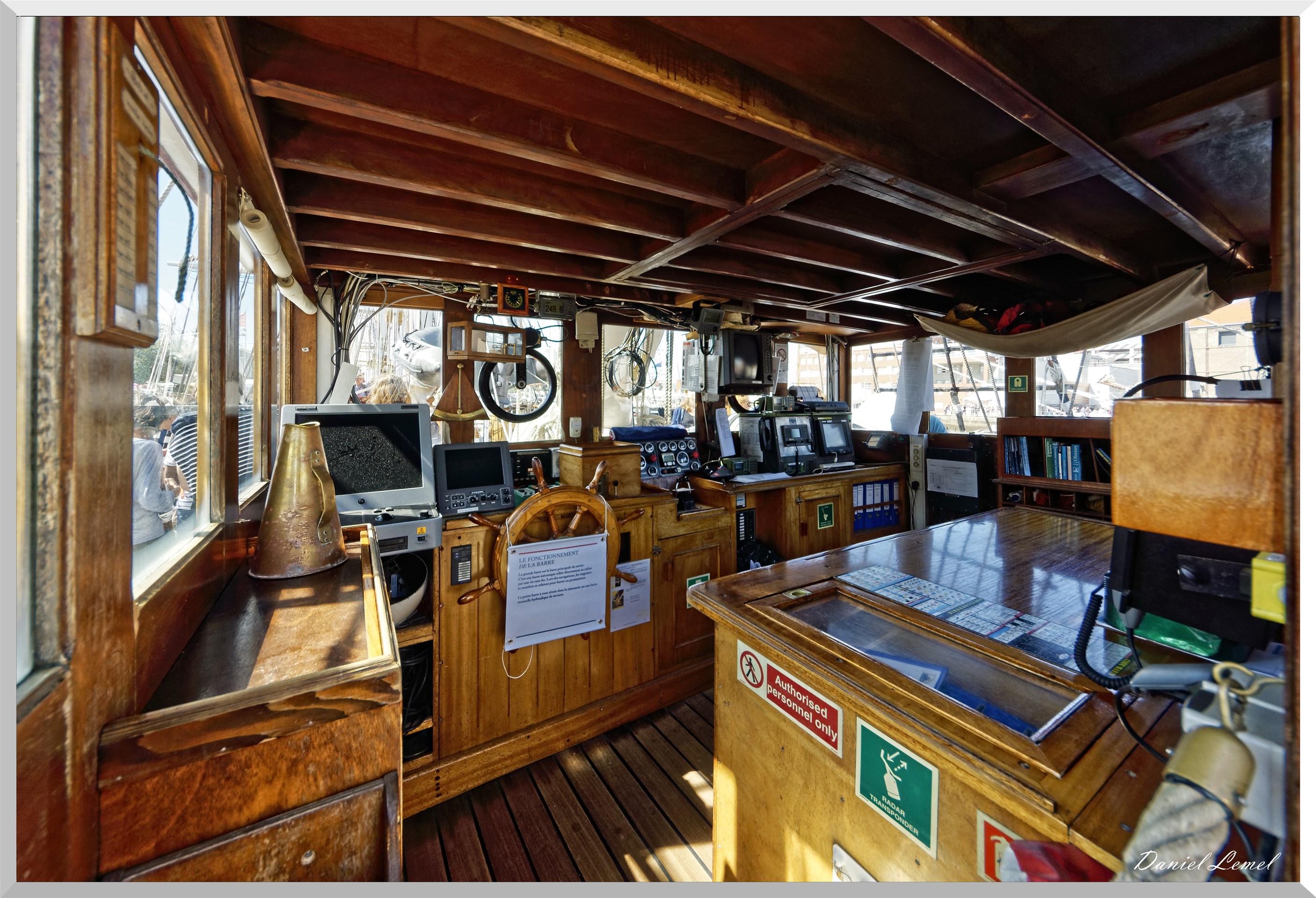 Le Belem - La timonerie
