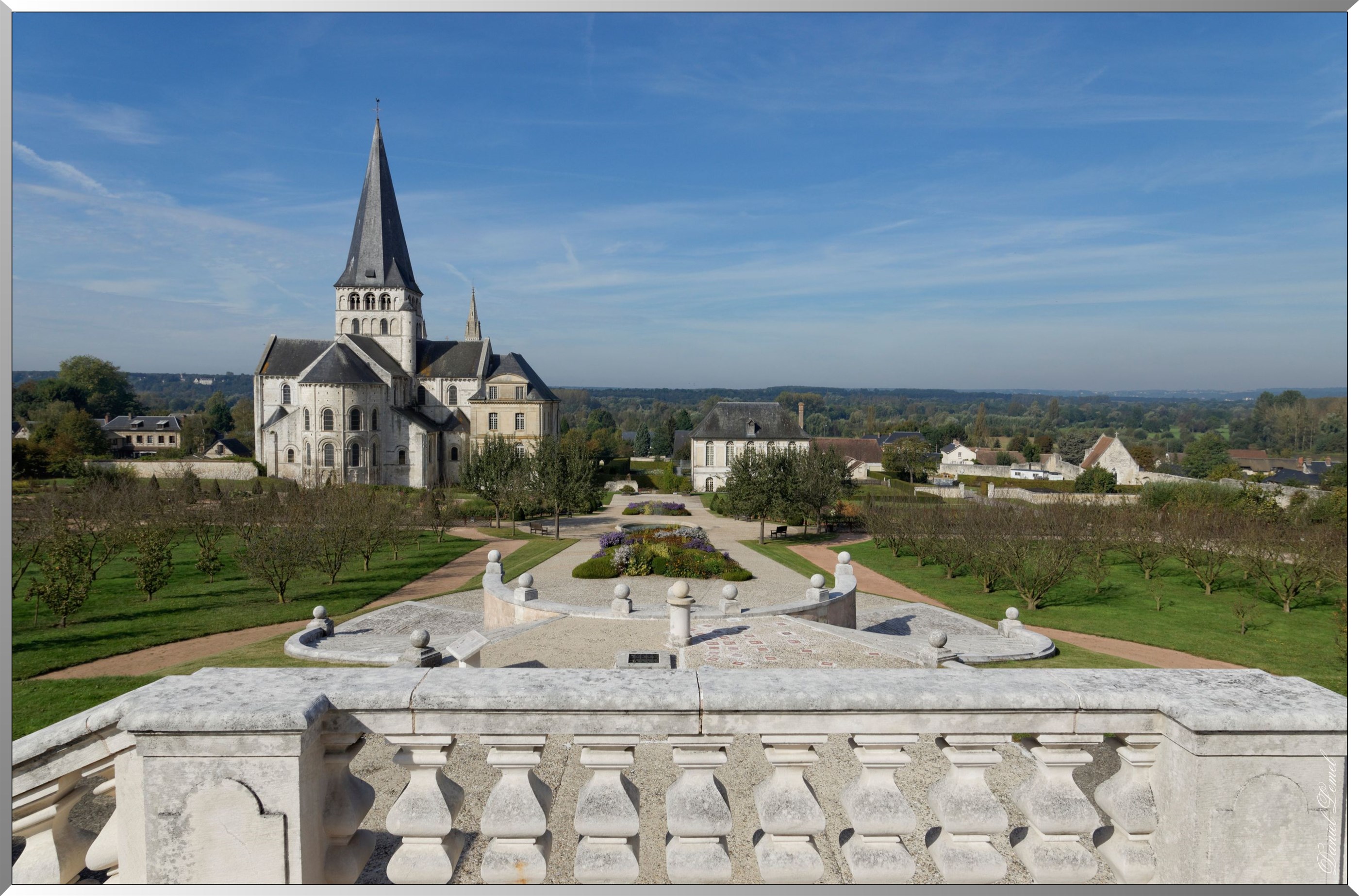 Abbaye romane Saint Georges de Boscherville - Les jardins