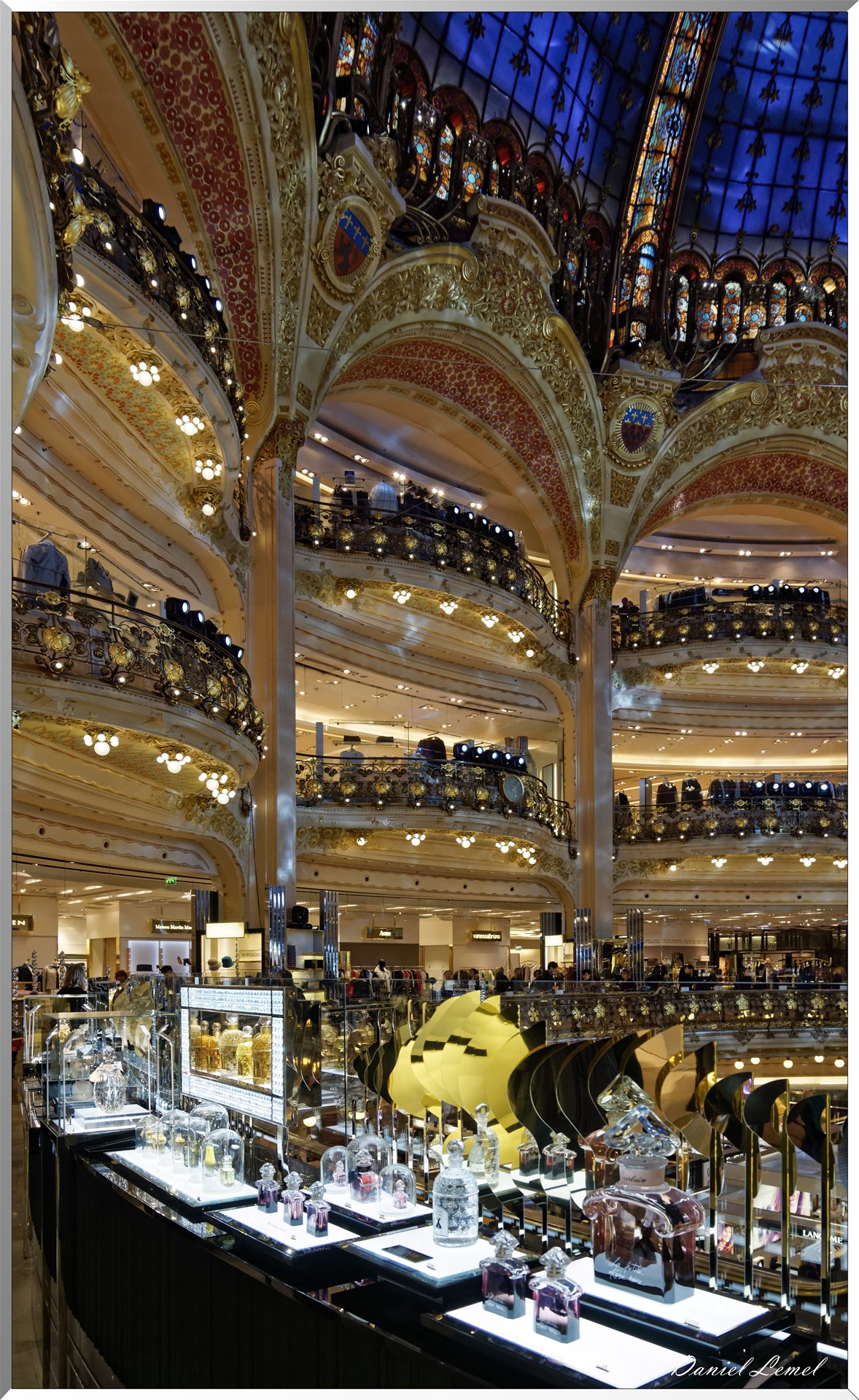 Balcons et coupole