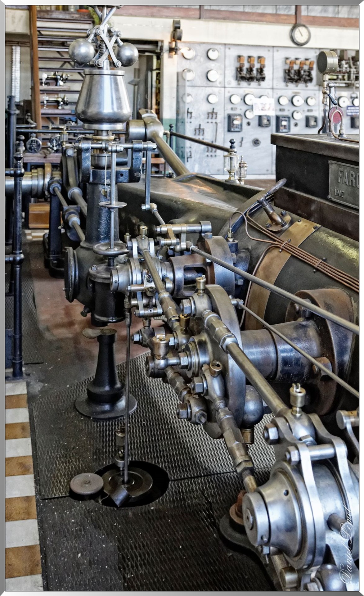 Machine à vapeur Farcot-1907 - Mécanisme