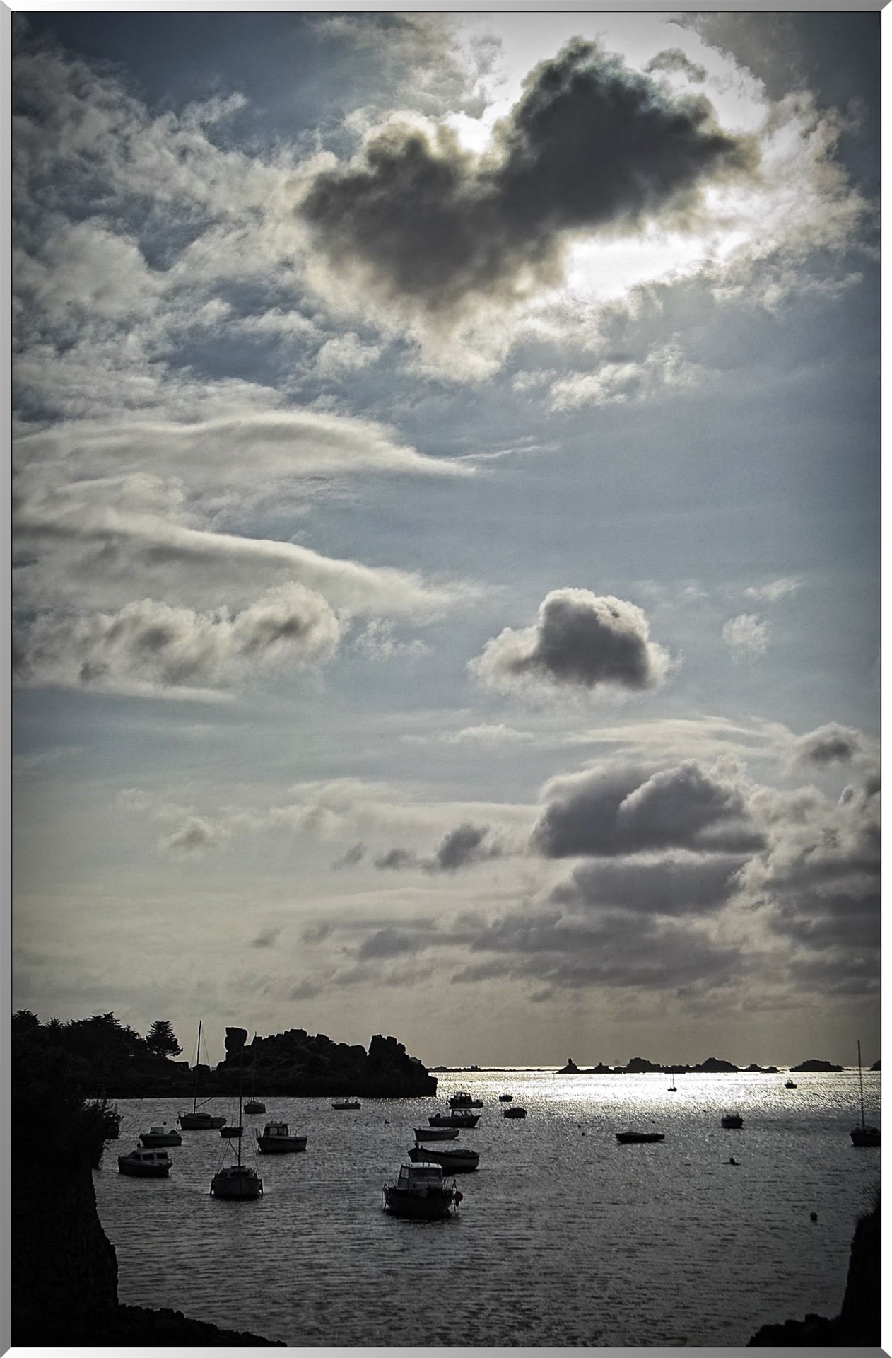 Vue de Pont ar Prad est