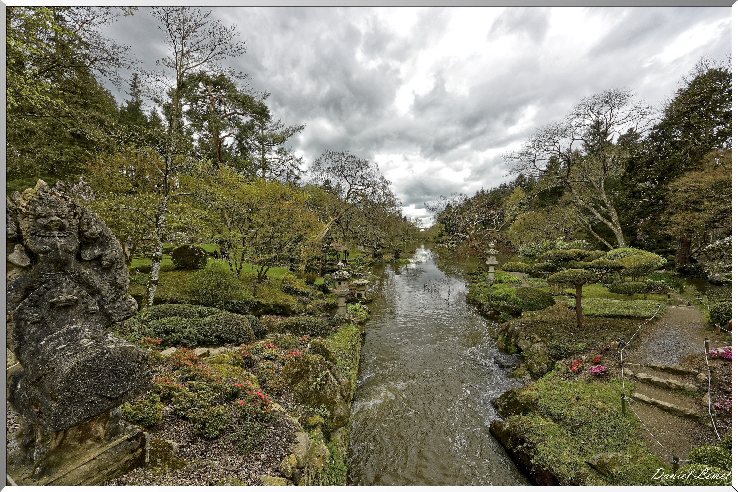 Parc Oriental de Maulévrier au printemps