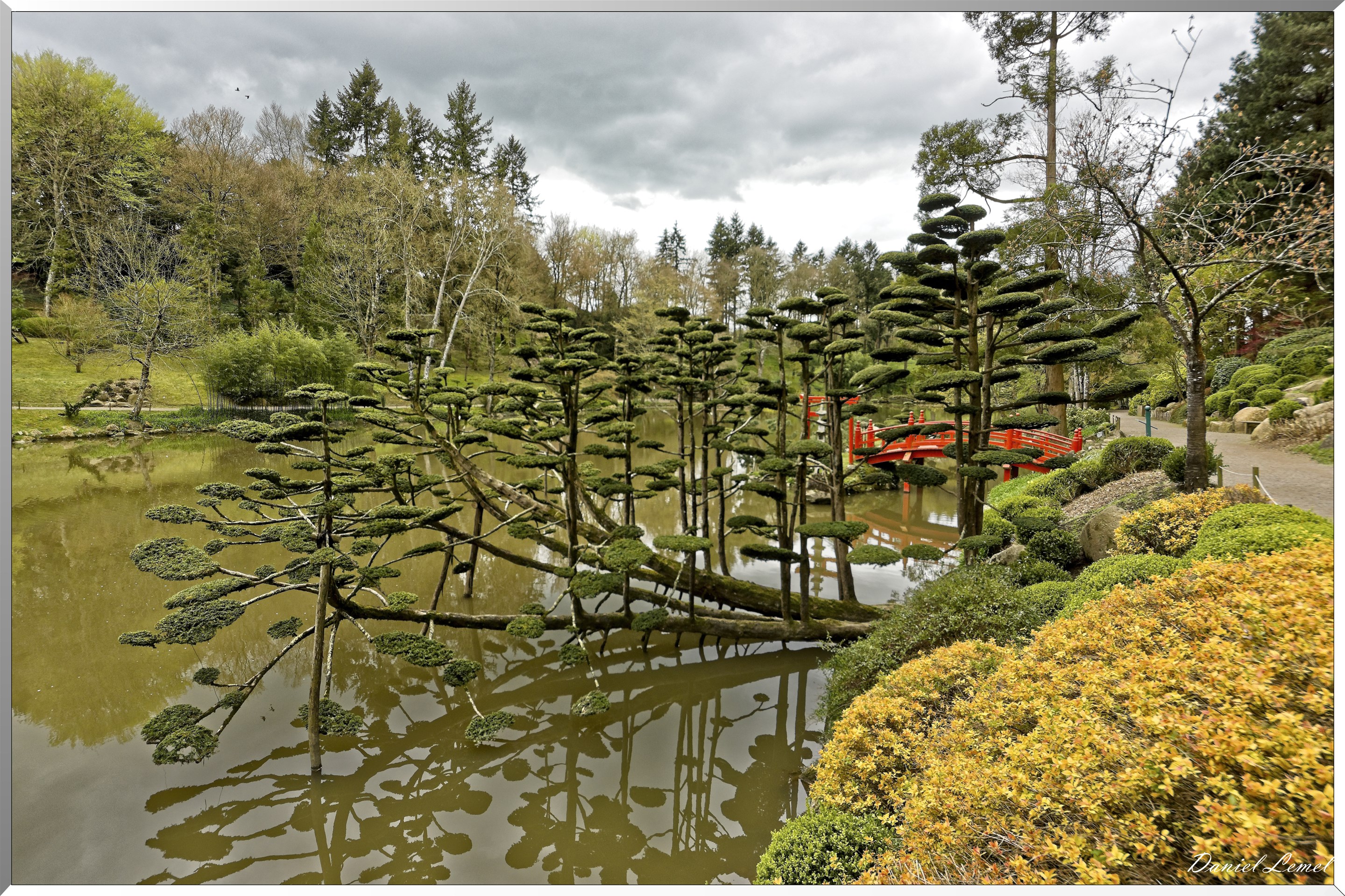 Parc Oriental de Maulévrier au printemps