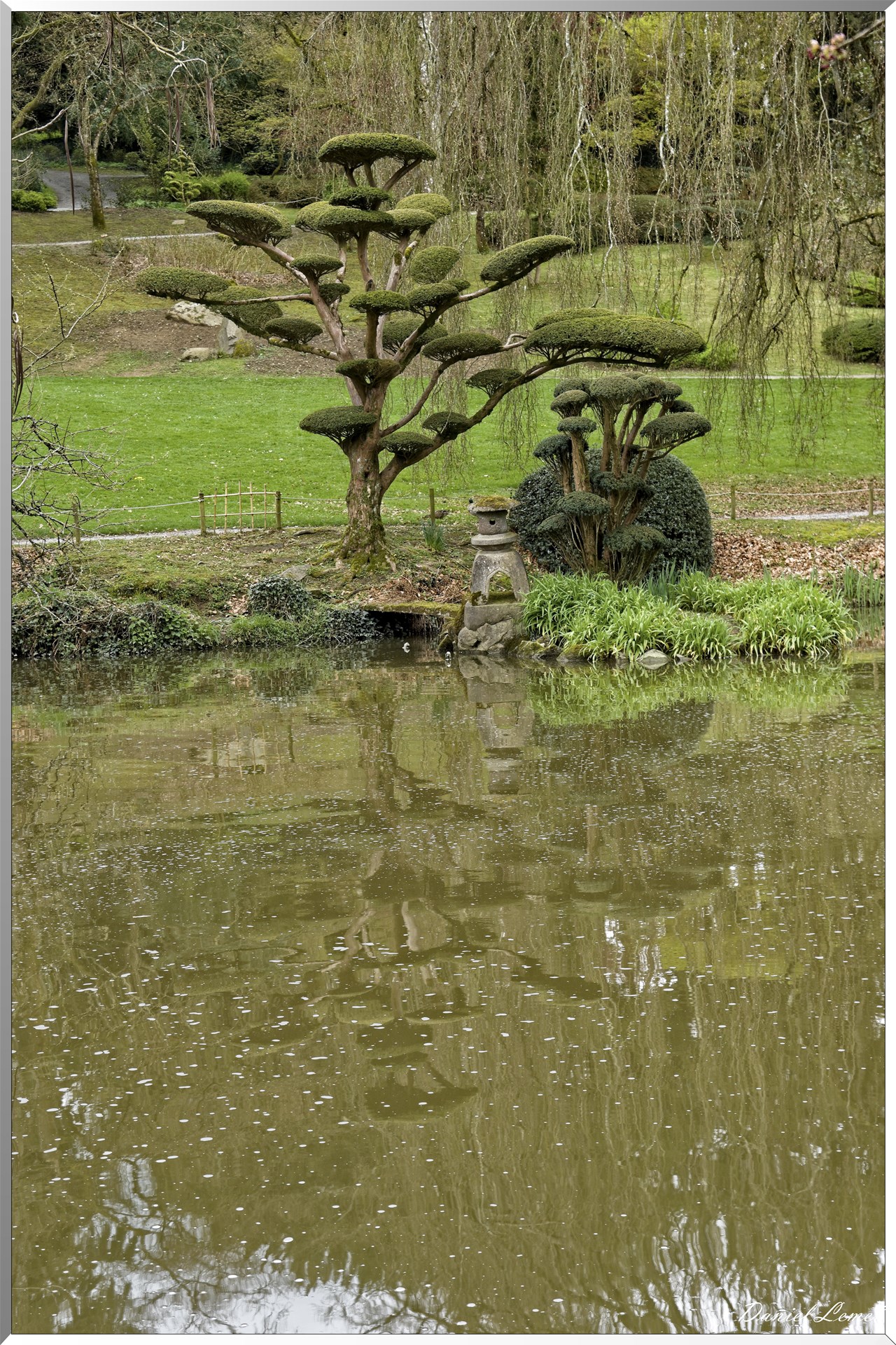 Parc Oriental de Maulévrier au printemps