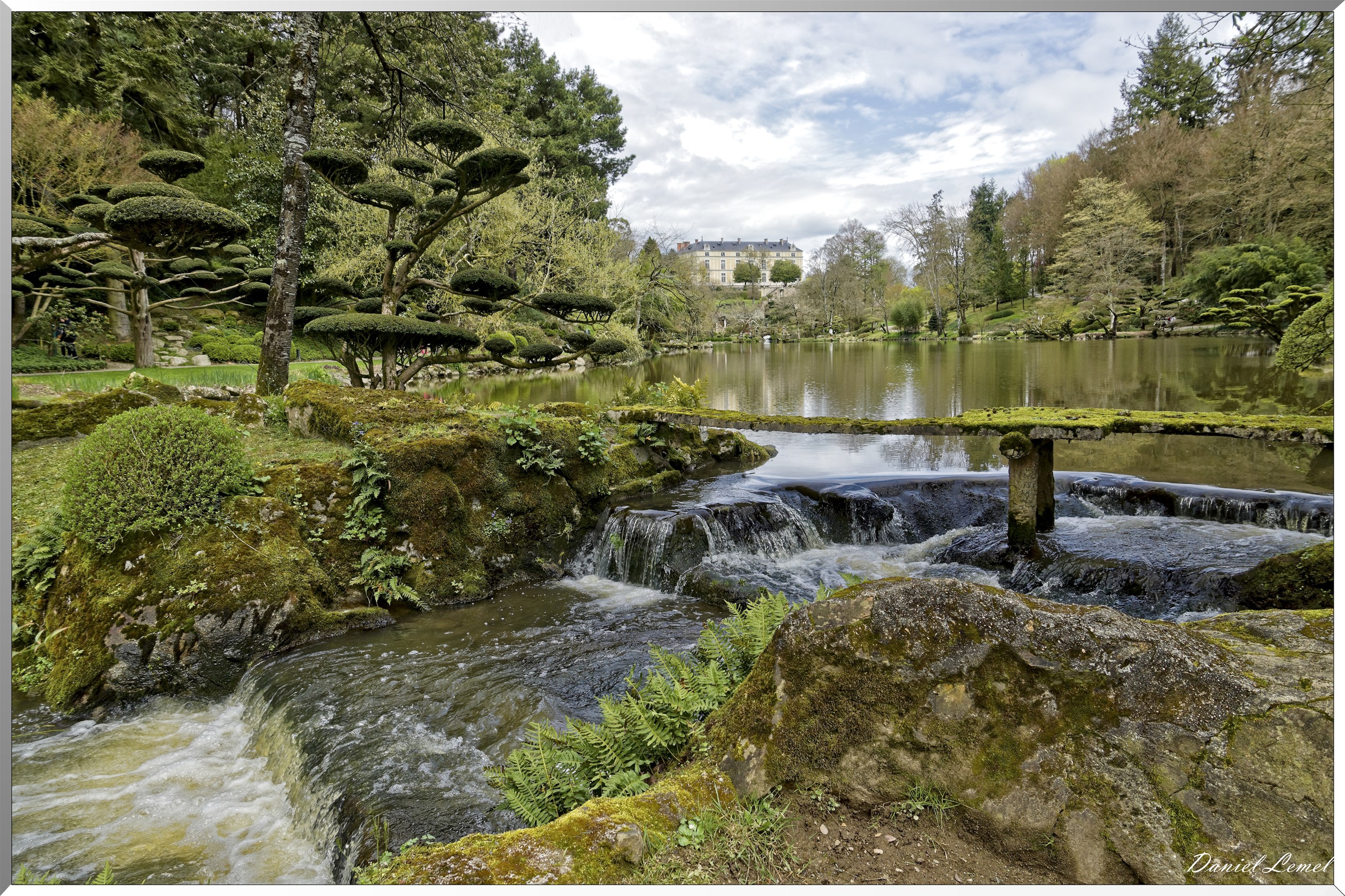 Parc Oriental de Maulévrier au printemps