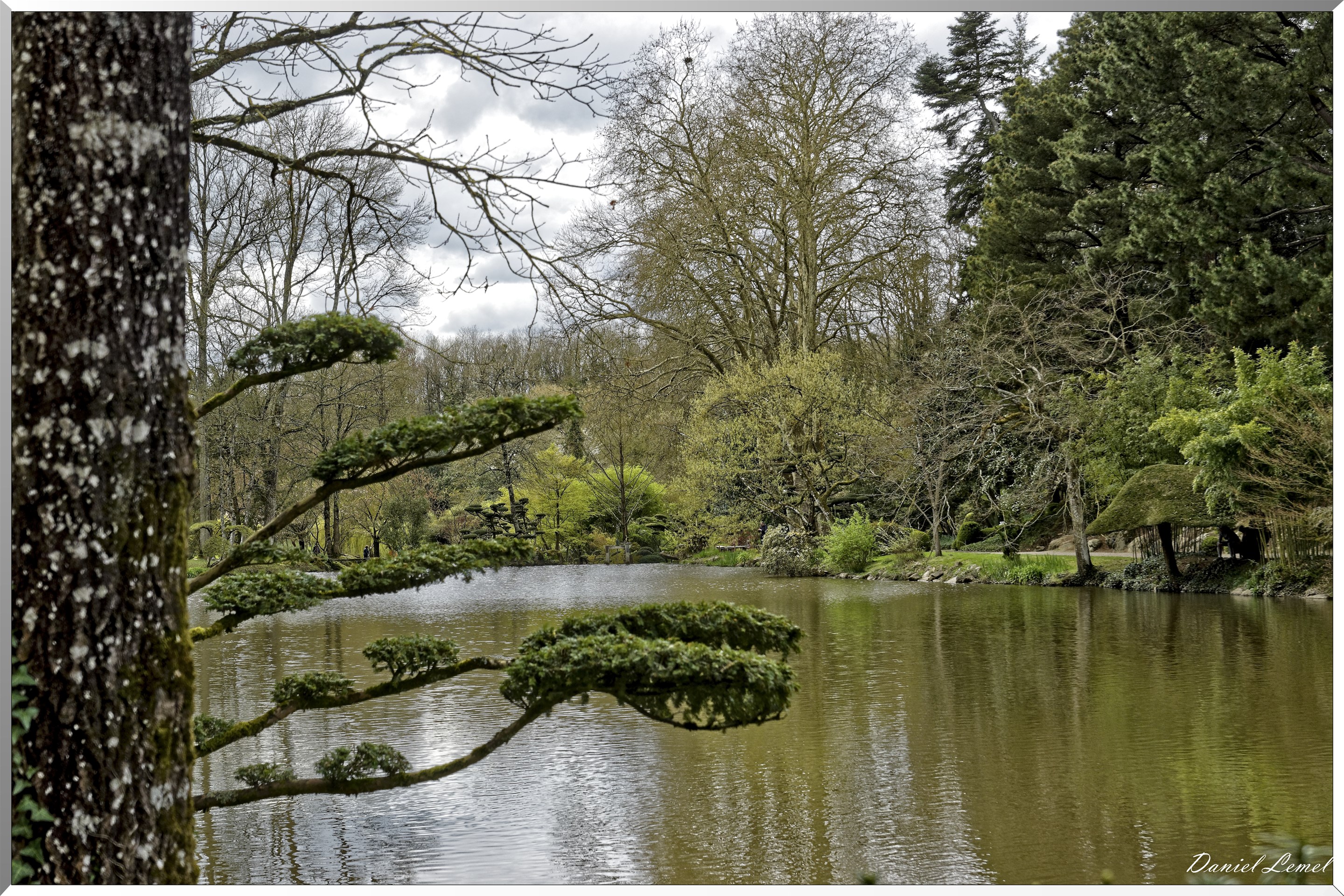 Parc Oriental de Maulévrier au printemps