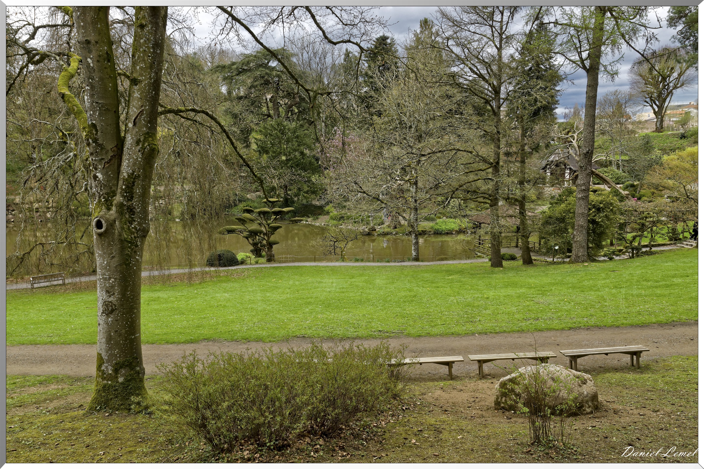 Parc Oriental de Maulévrier au printemps
