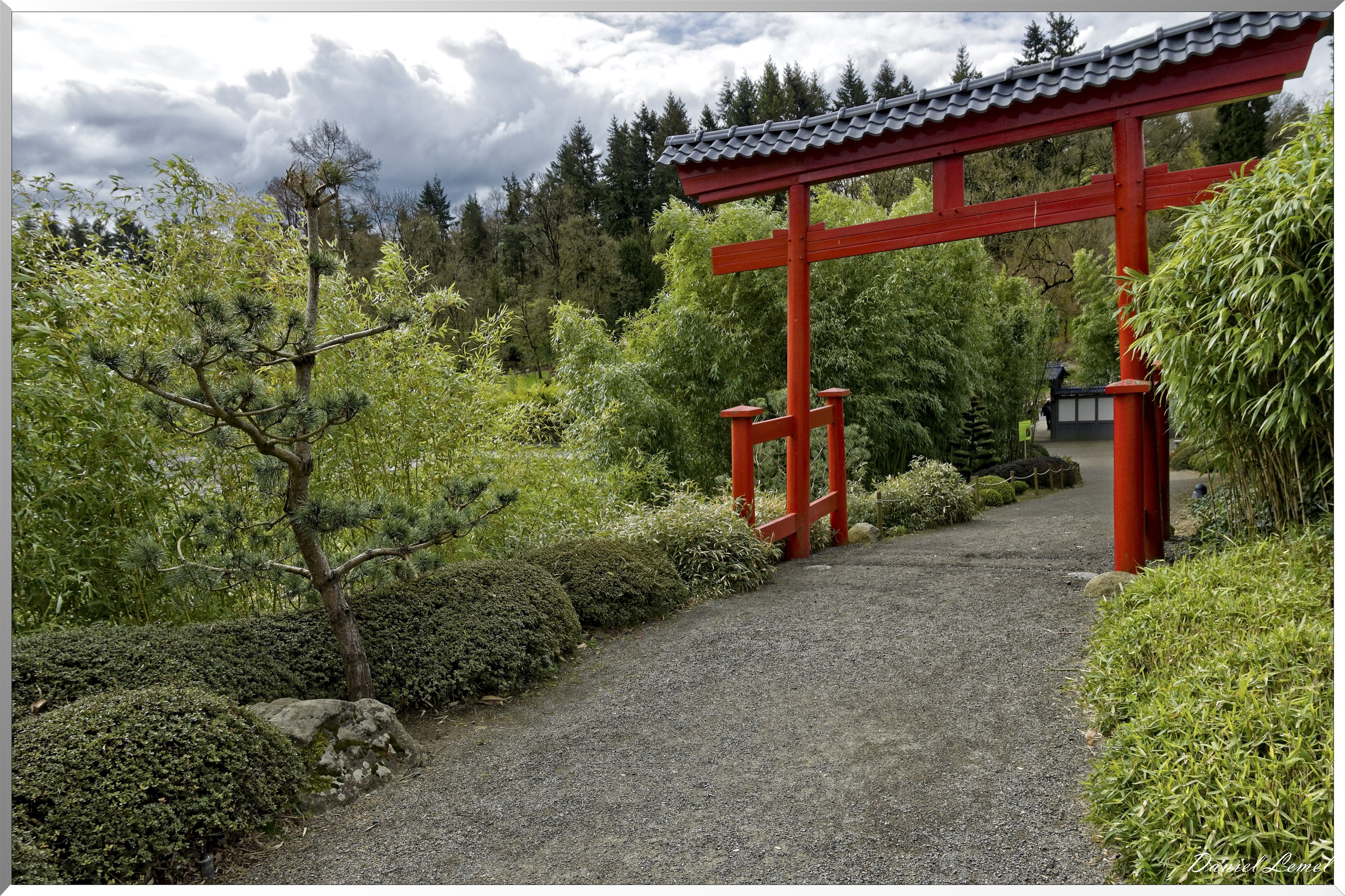 Parc Oriental de Maulévrier au printemps