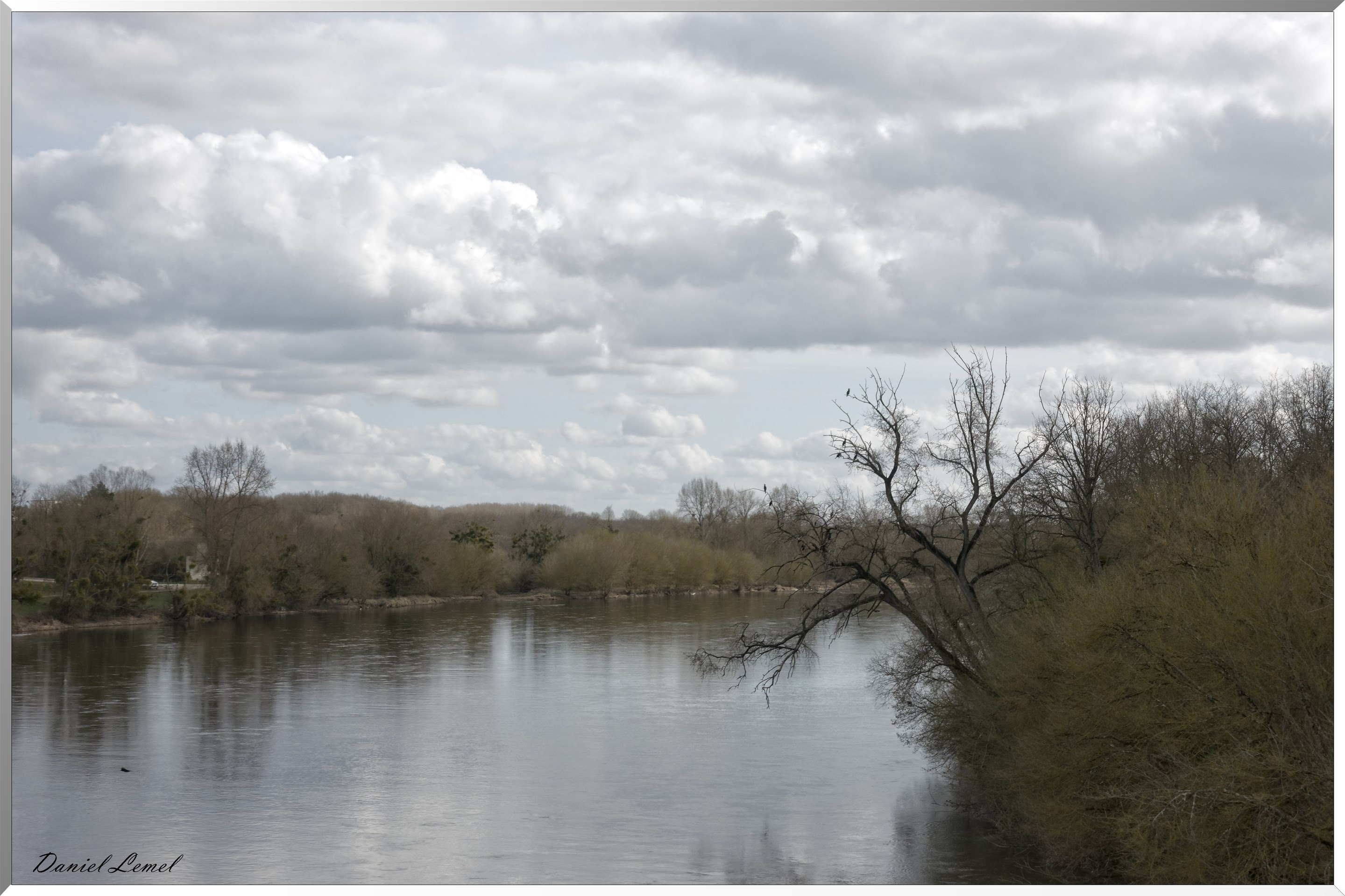 La Loire vu du pont canal