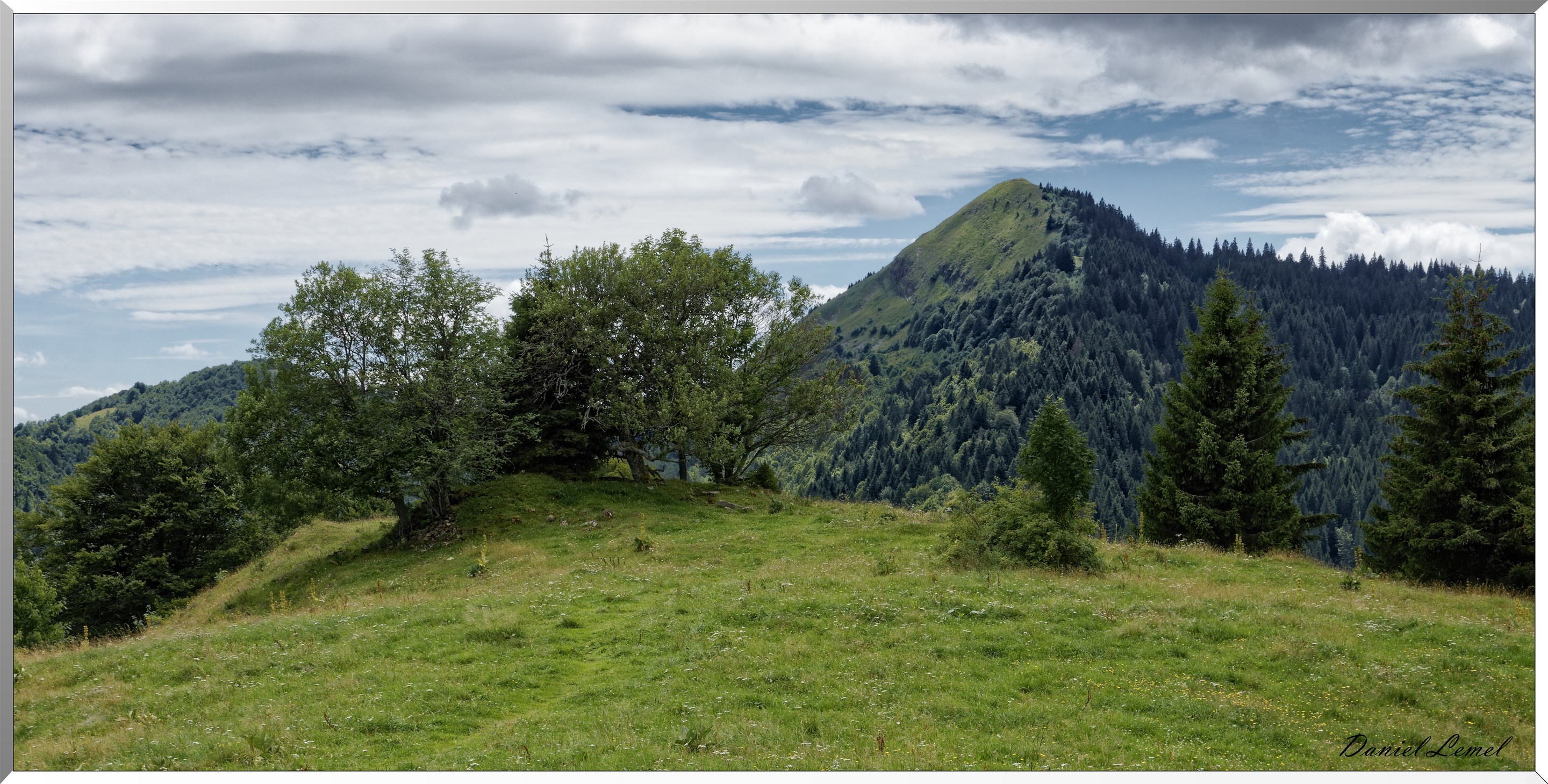 Le crêt de Chalanne