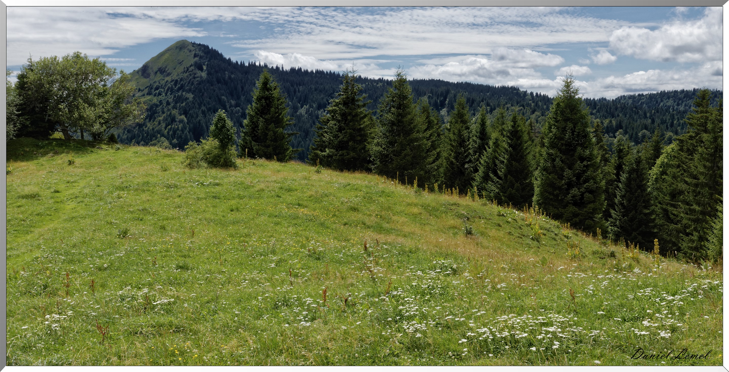 Le crêt de Chalanne