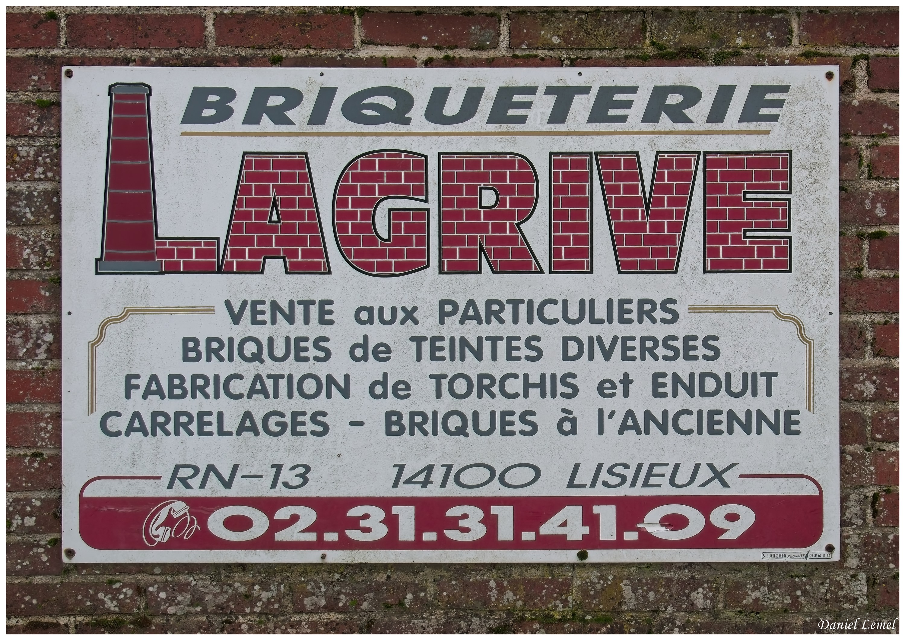 Briqueterie Lagrive - Glos - Lisieux